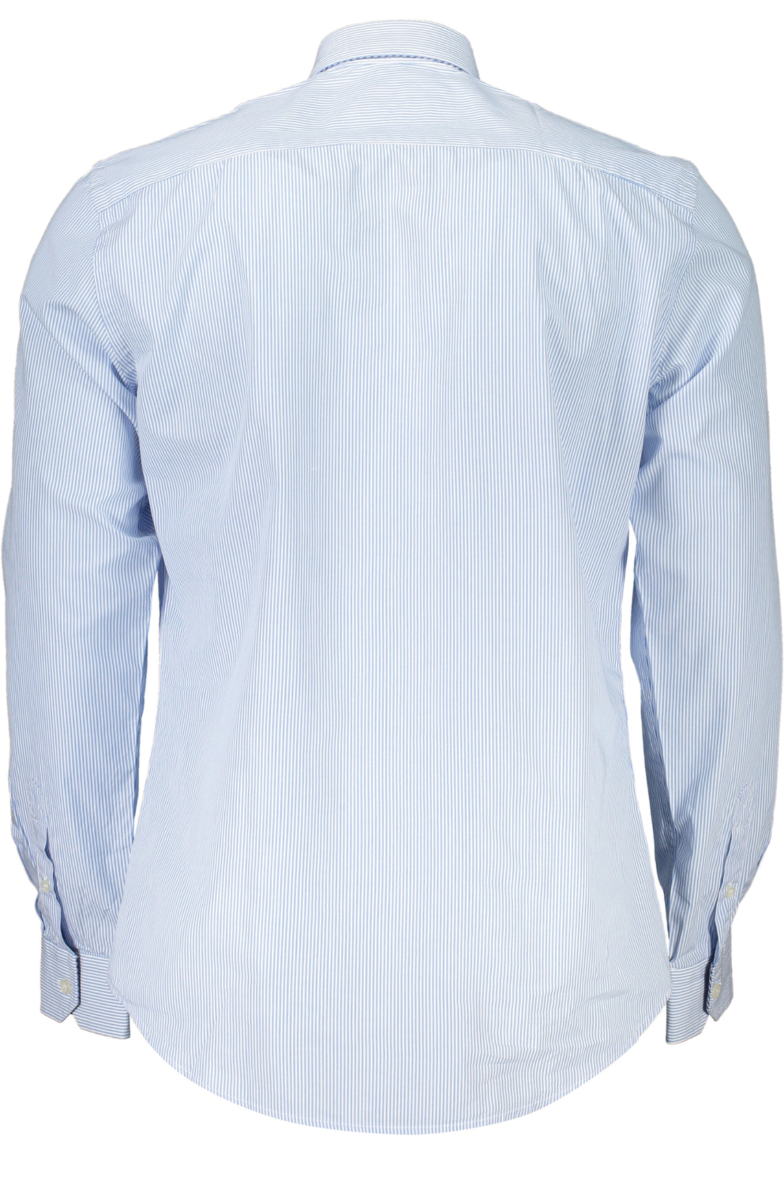 Men's blue long sleeve shirt
