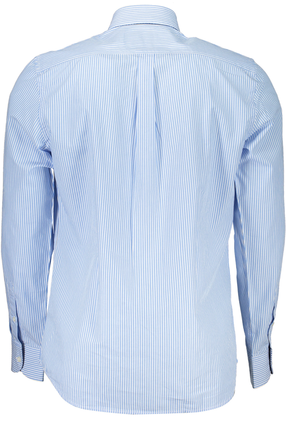 Men's blue long sleeve shirt