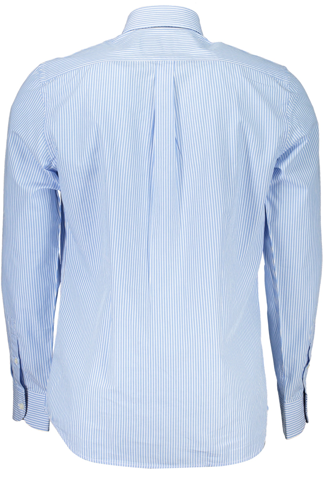 Men's blue long sleeve shirt