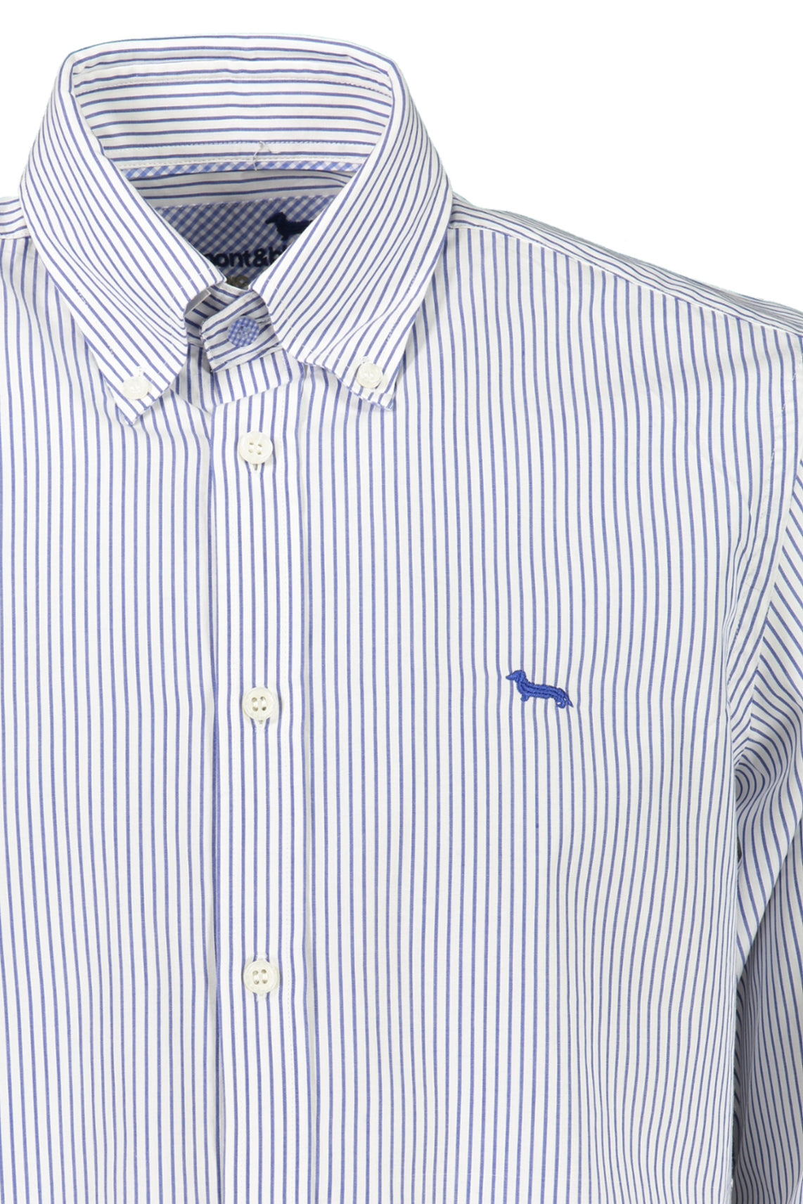 Men's long sleeve shirt blue