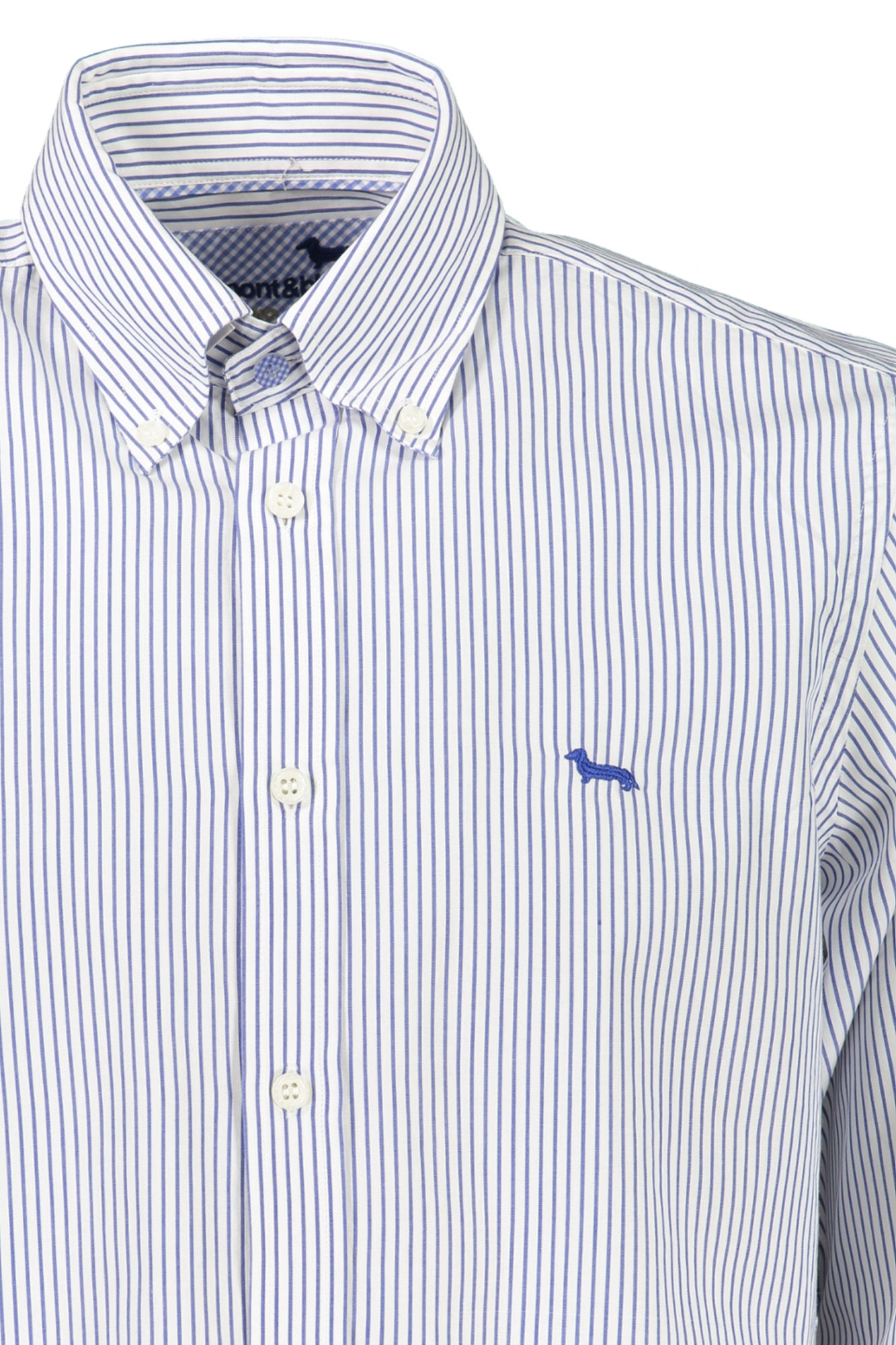 Men's long sleeve shirt blue