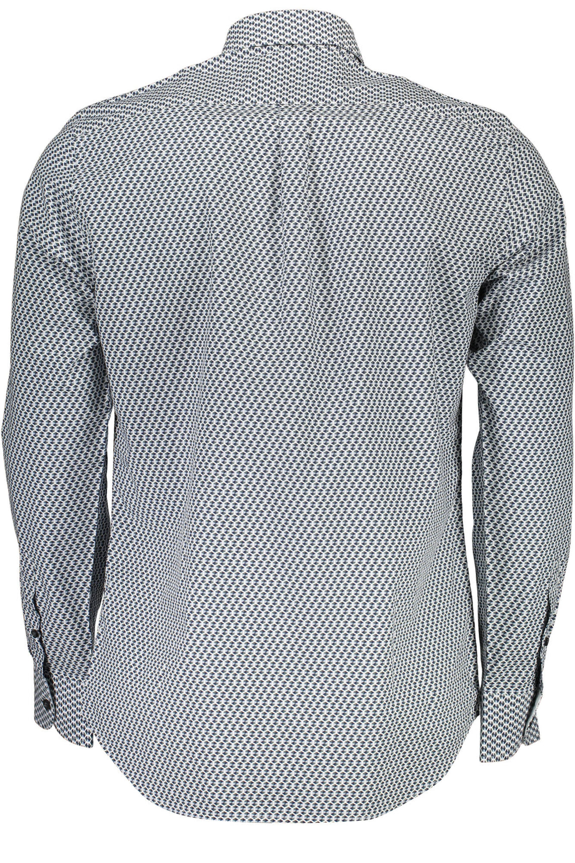 Men's blue long sleeve shirt