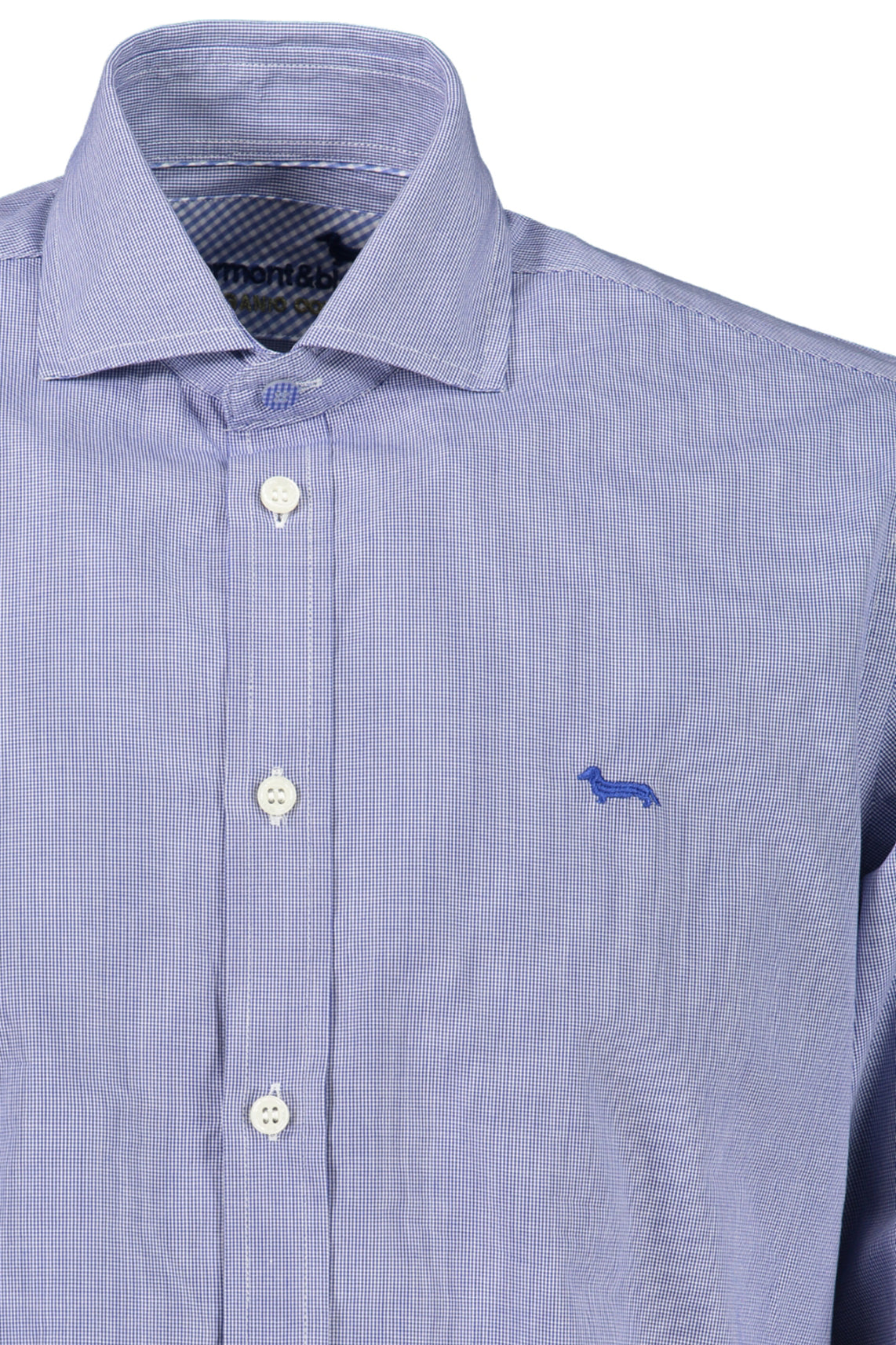 Men's long sleeve shirt blue