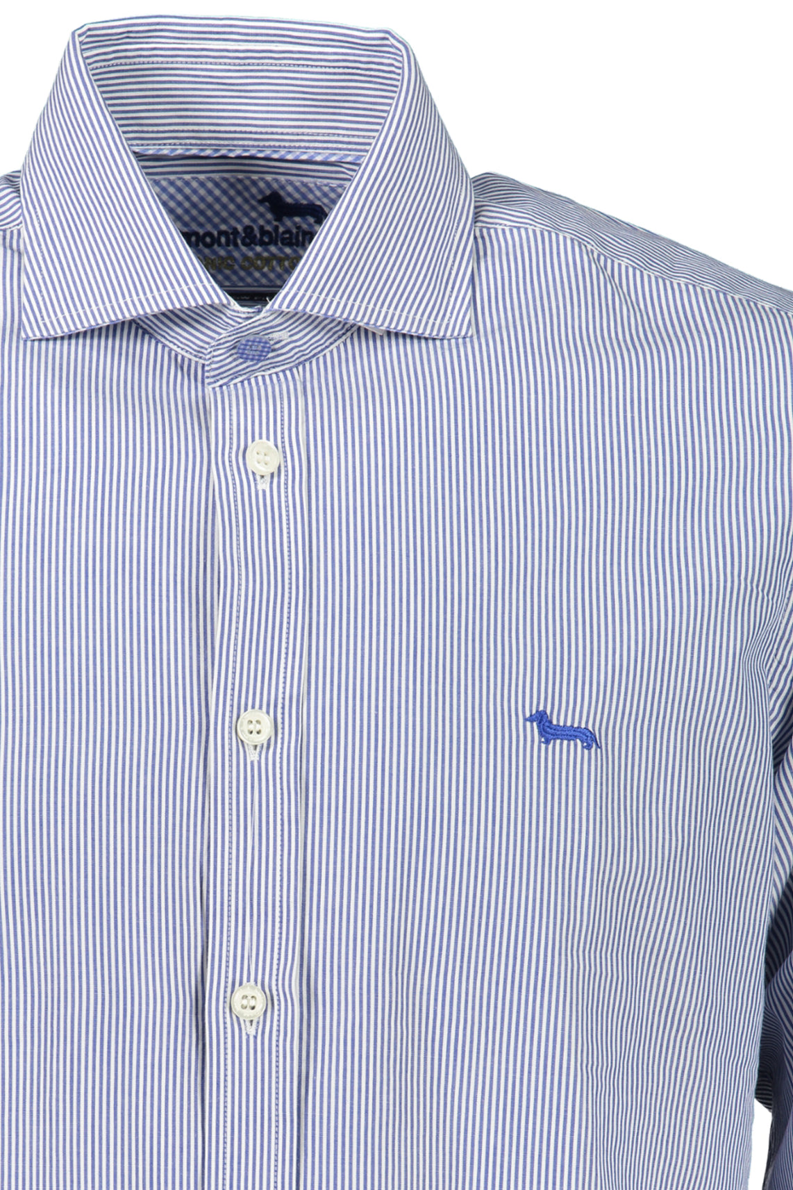 Men's long sleeve shirt blue