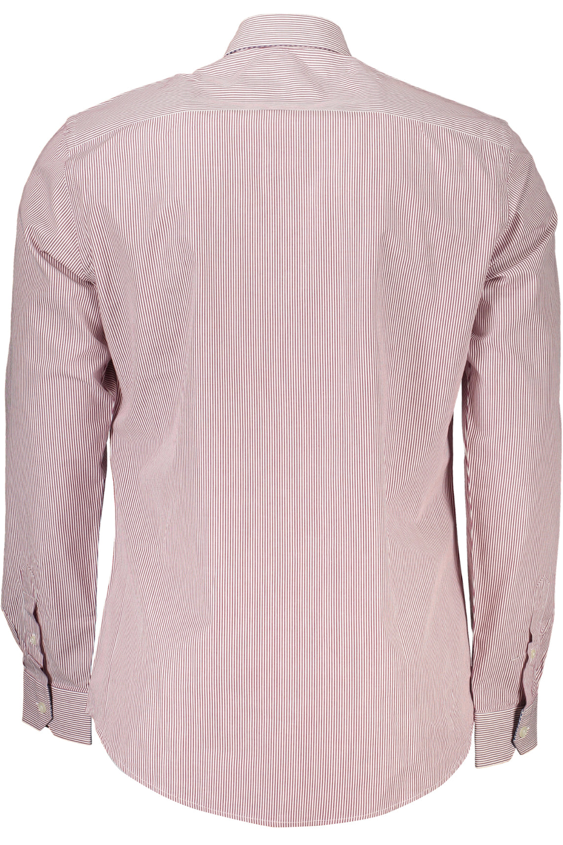 Men's red long sleeve shirt