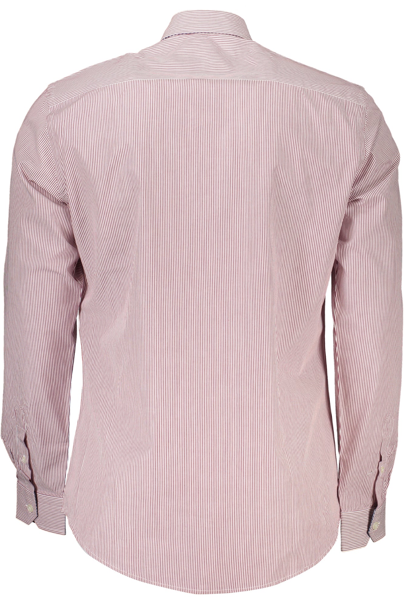 Men's red long sleeve shirt