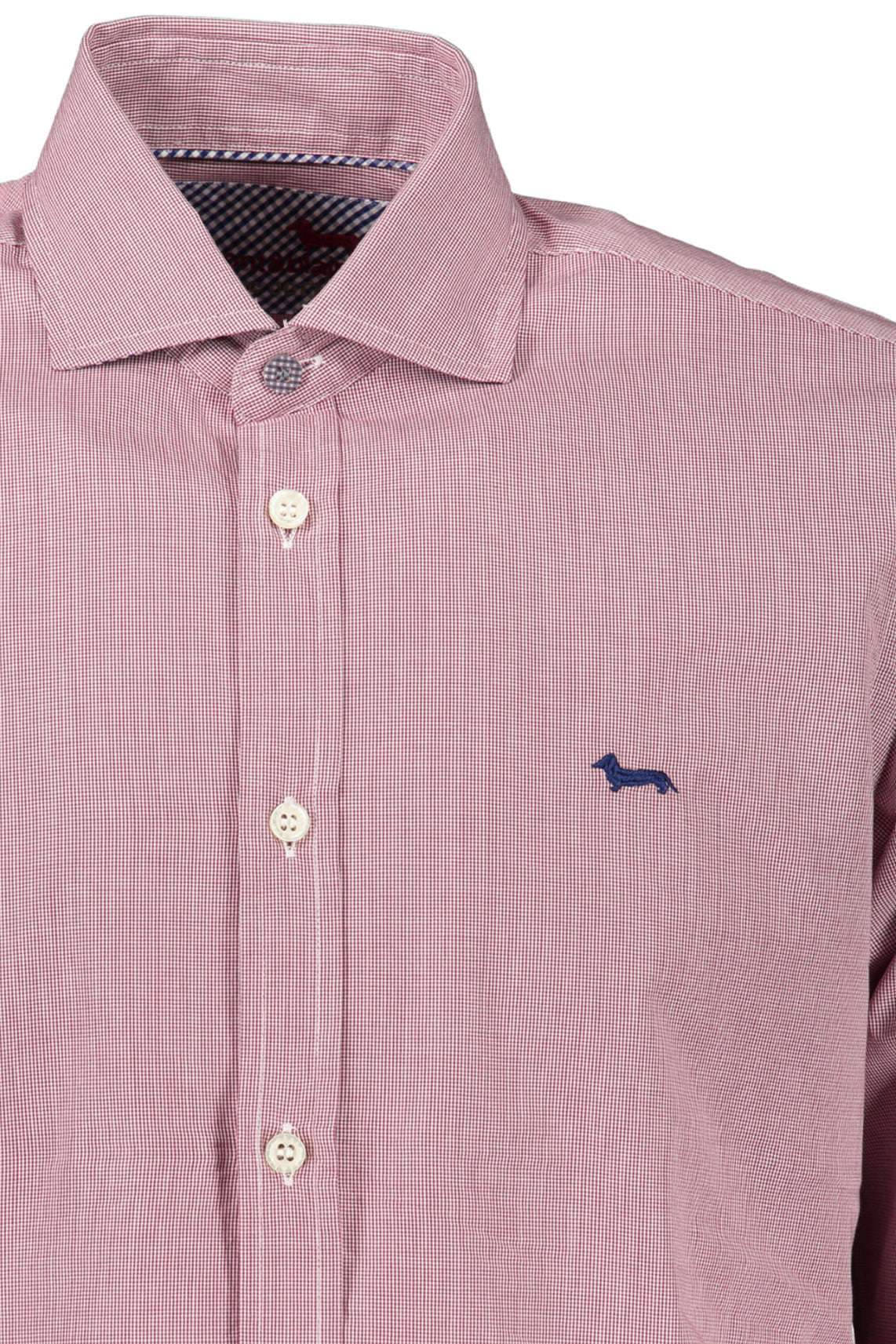 Men's red long sleeve shirt