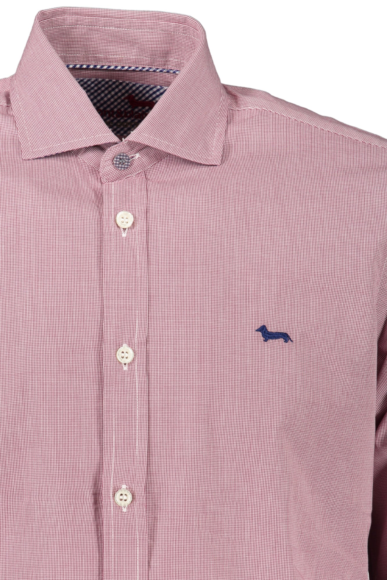 Men's red long sleeve shirt