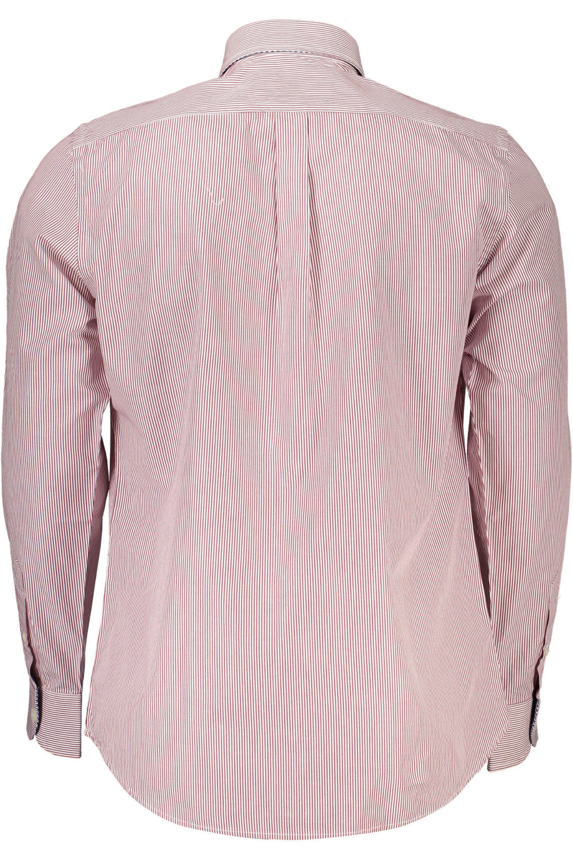 Men's red long sleeve shirt