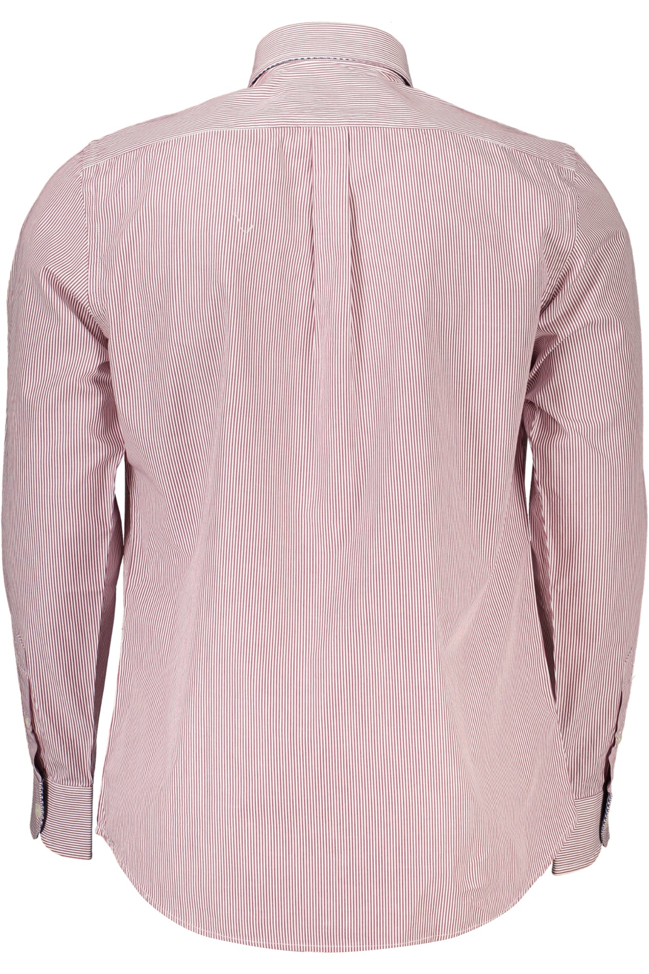 Men's red long sleeve shirt