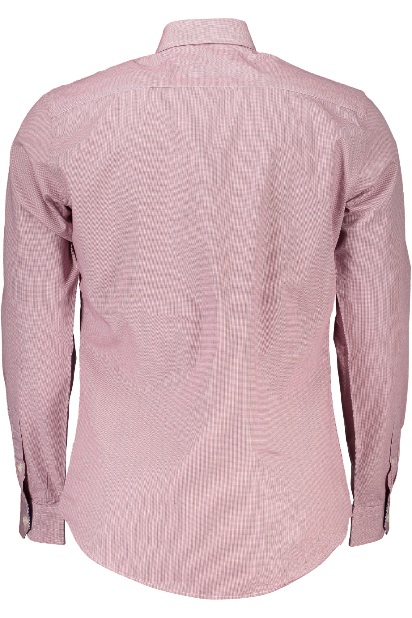 Men's red long sleeve shirt