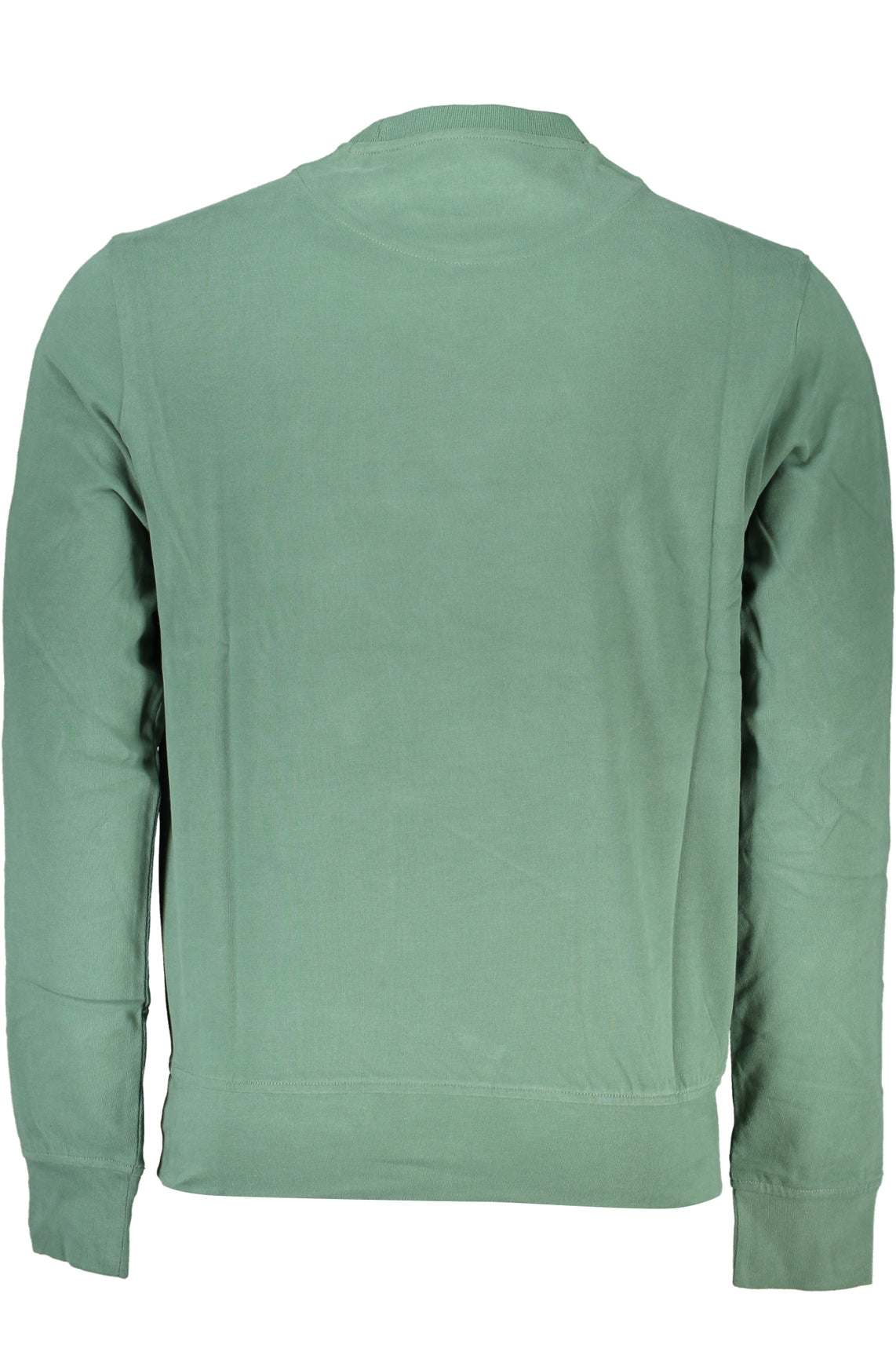 Green men's zipless sweatshirt
