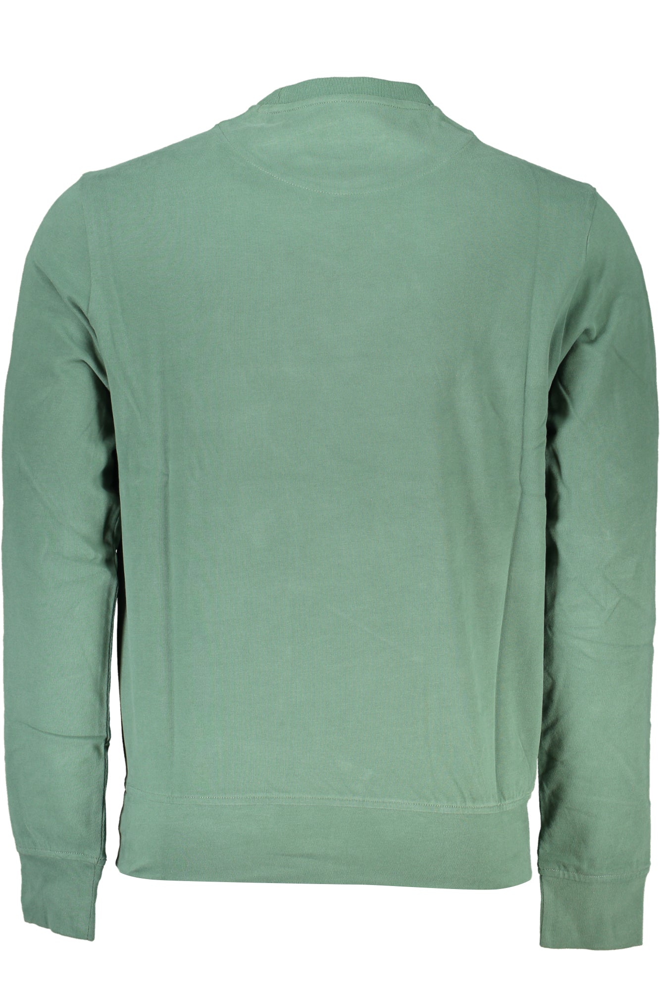 Green men's zipless sweatshirt