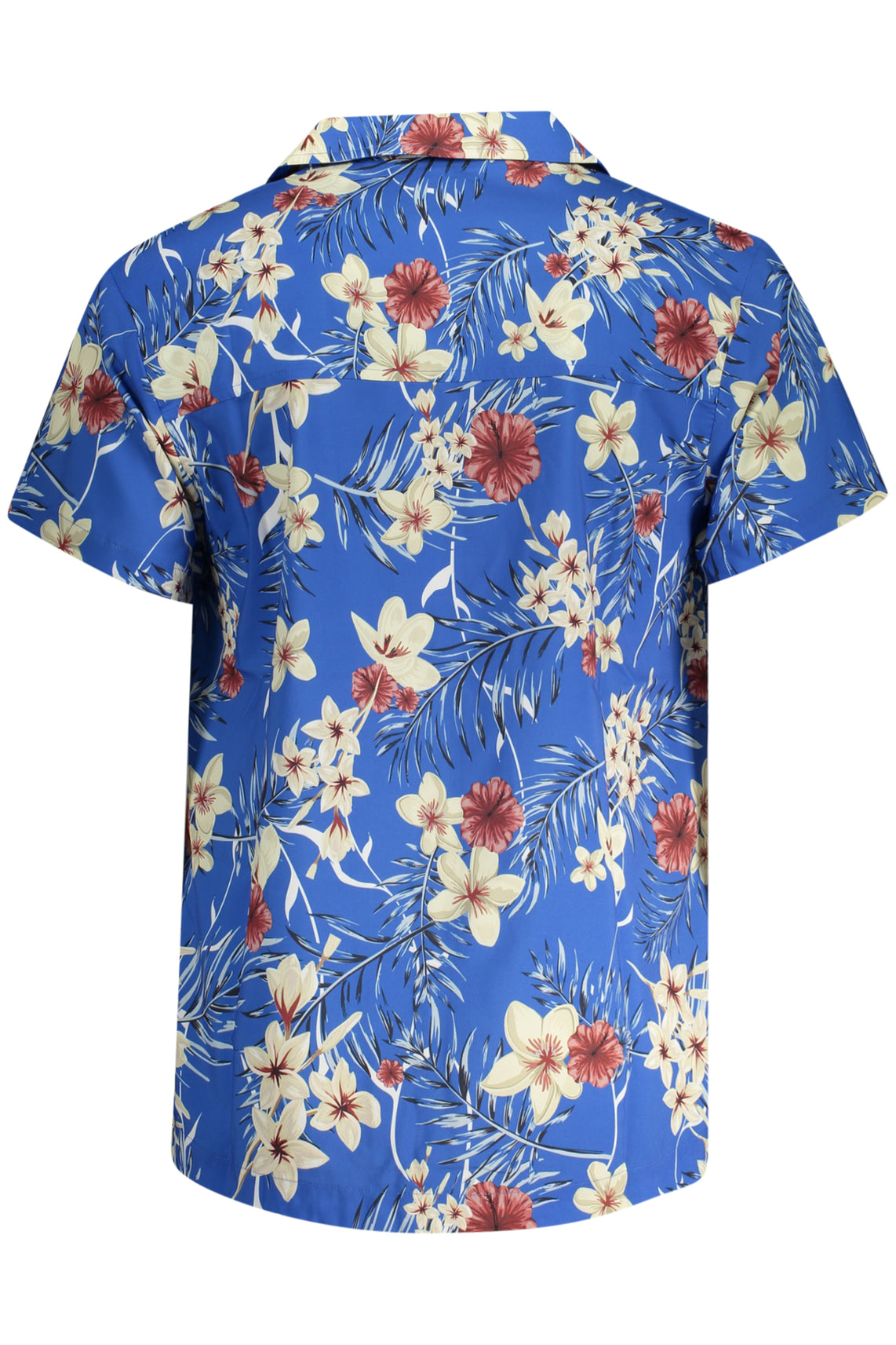 Camicia maniche corte uomo blu