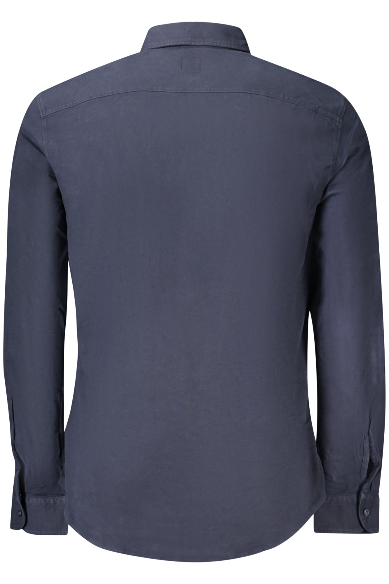 Camicia maniche lunghe uomo blu