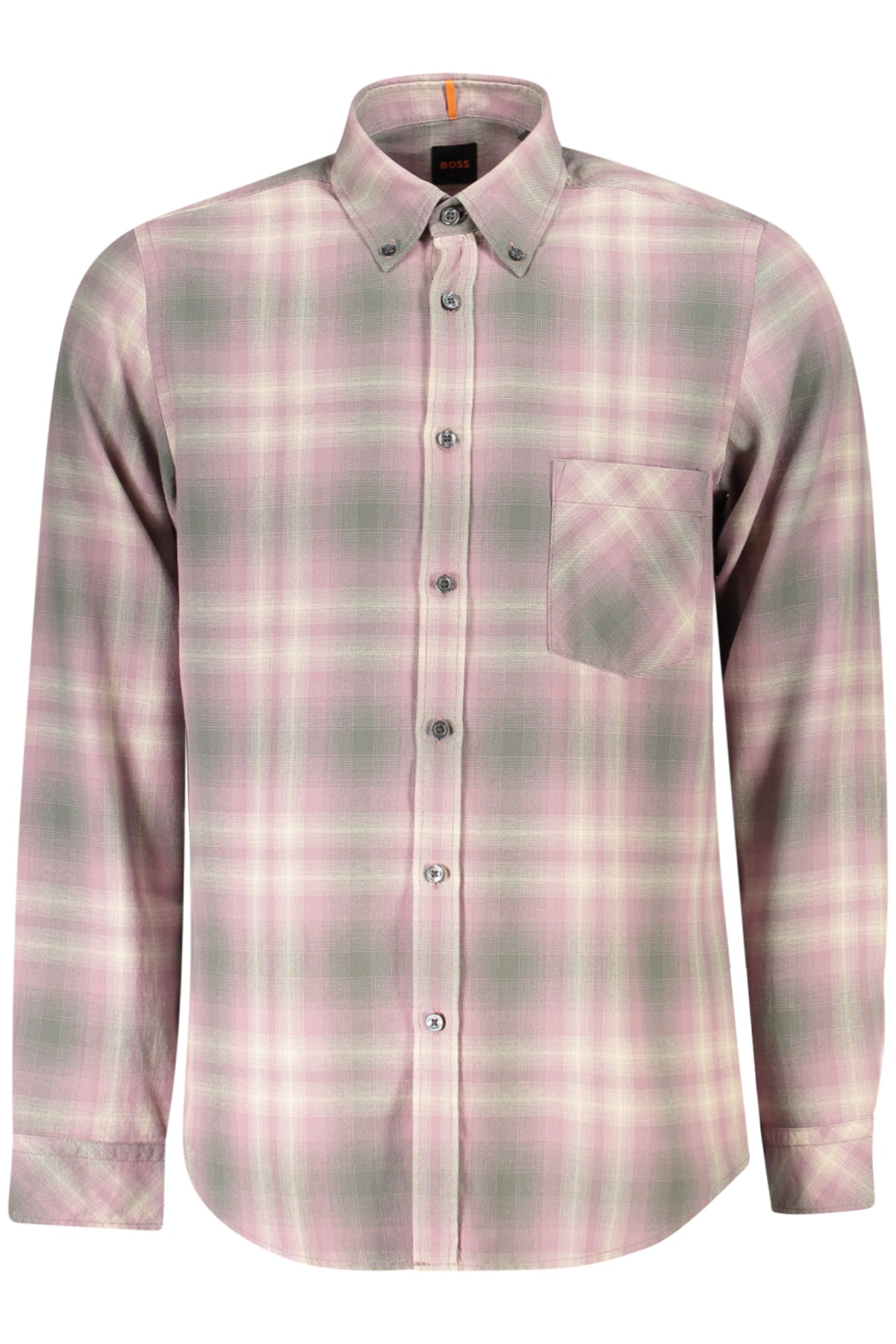 BOSS HUGO BOSS LONG SLEEVE SHIRT MEN PINK - Rosa