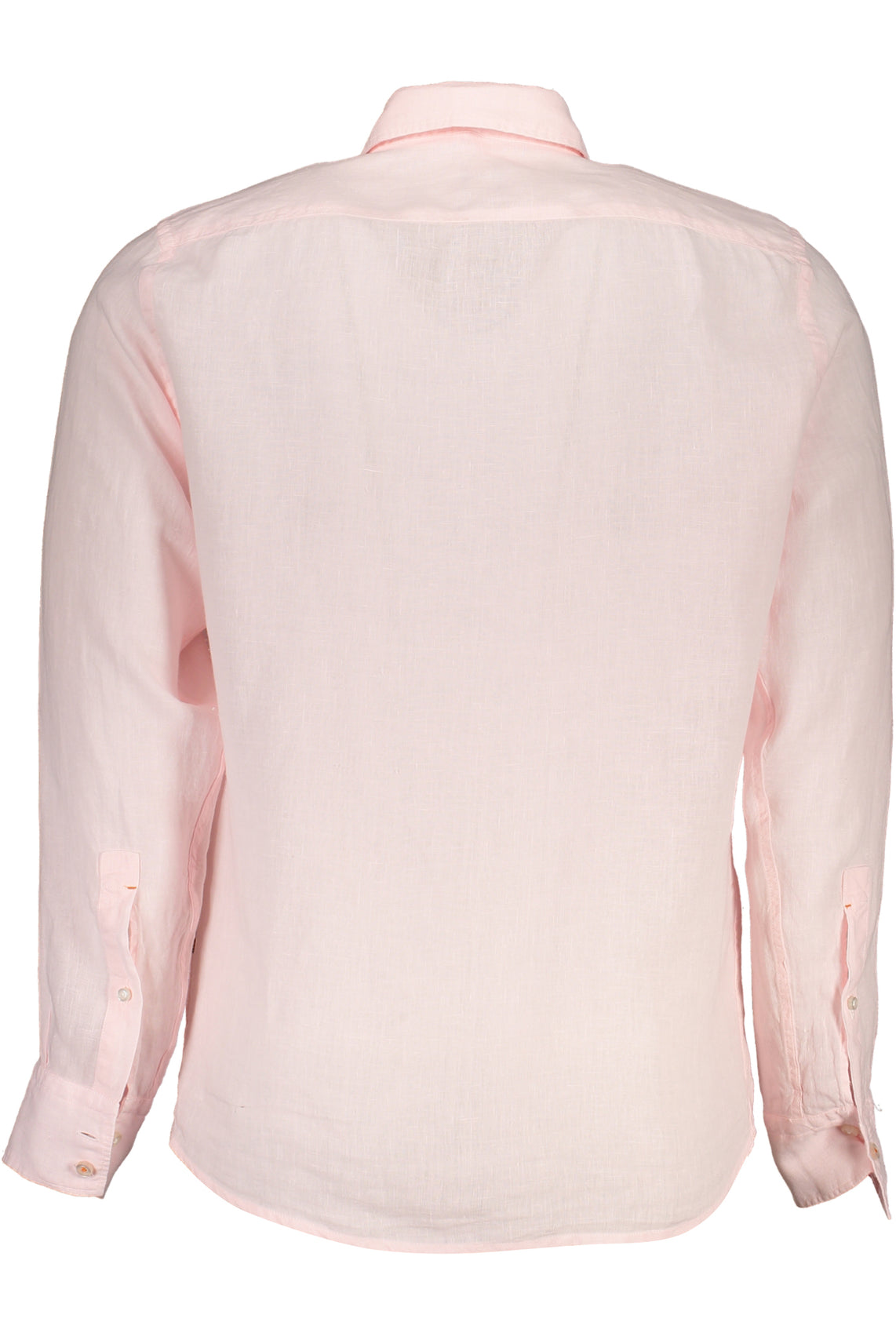 Hugo men's long sleeve shirt pink
