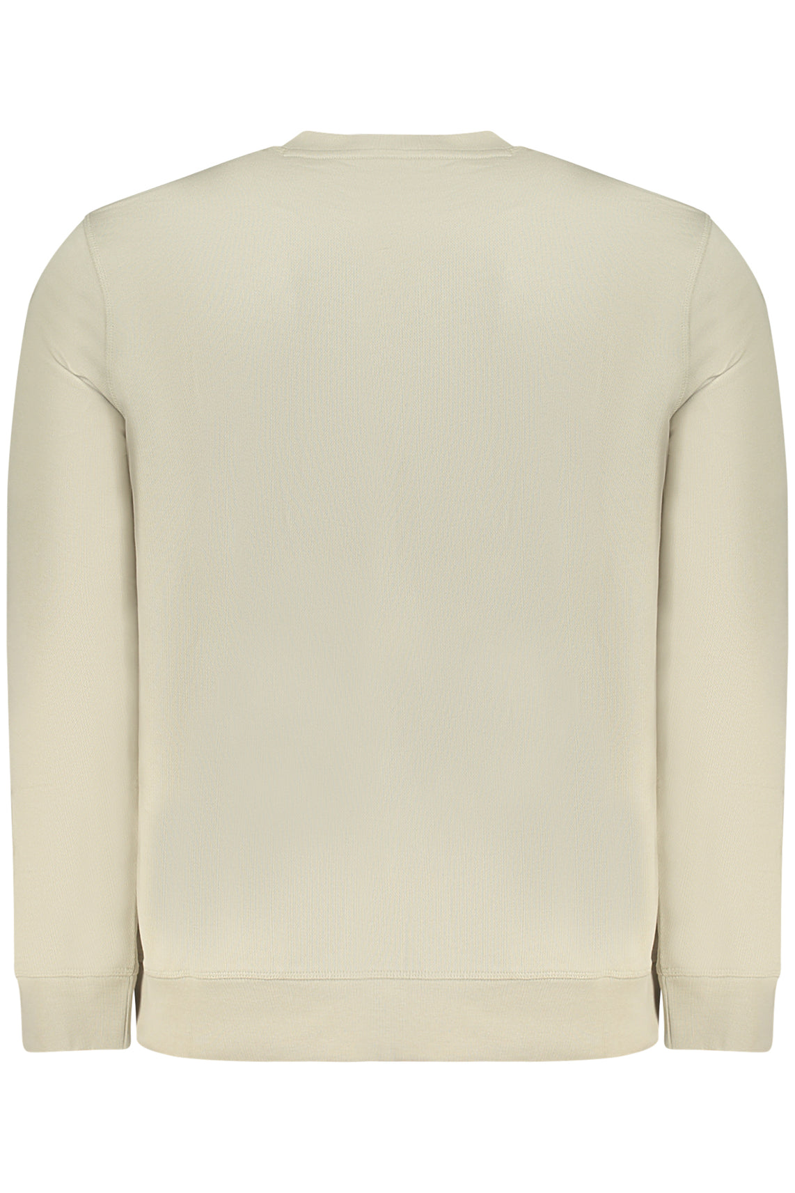 Felpa senza zip uomo beige