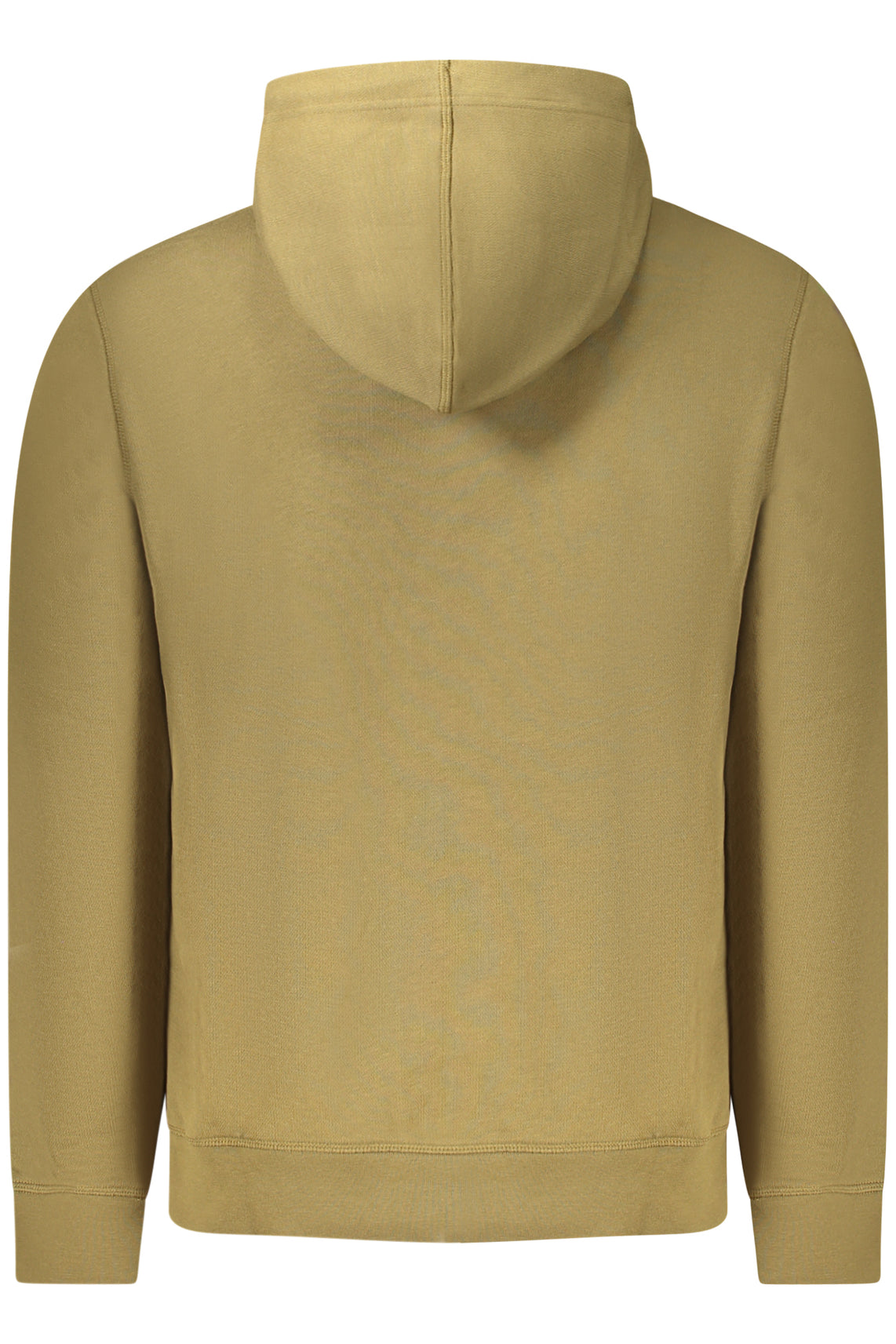 Felpa senza zip uomo verde