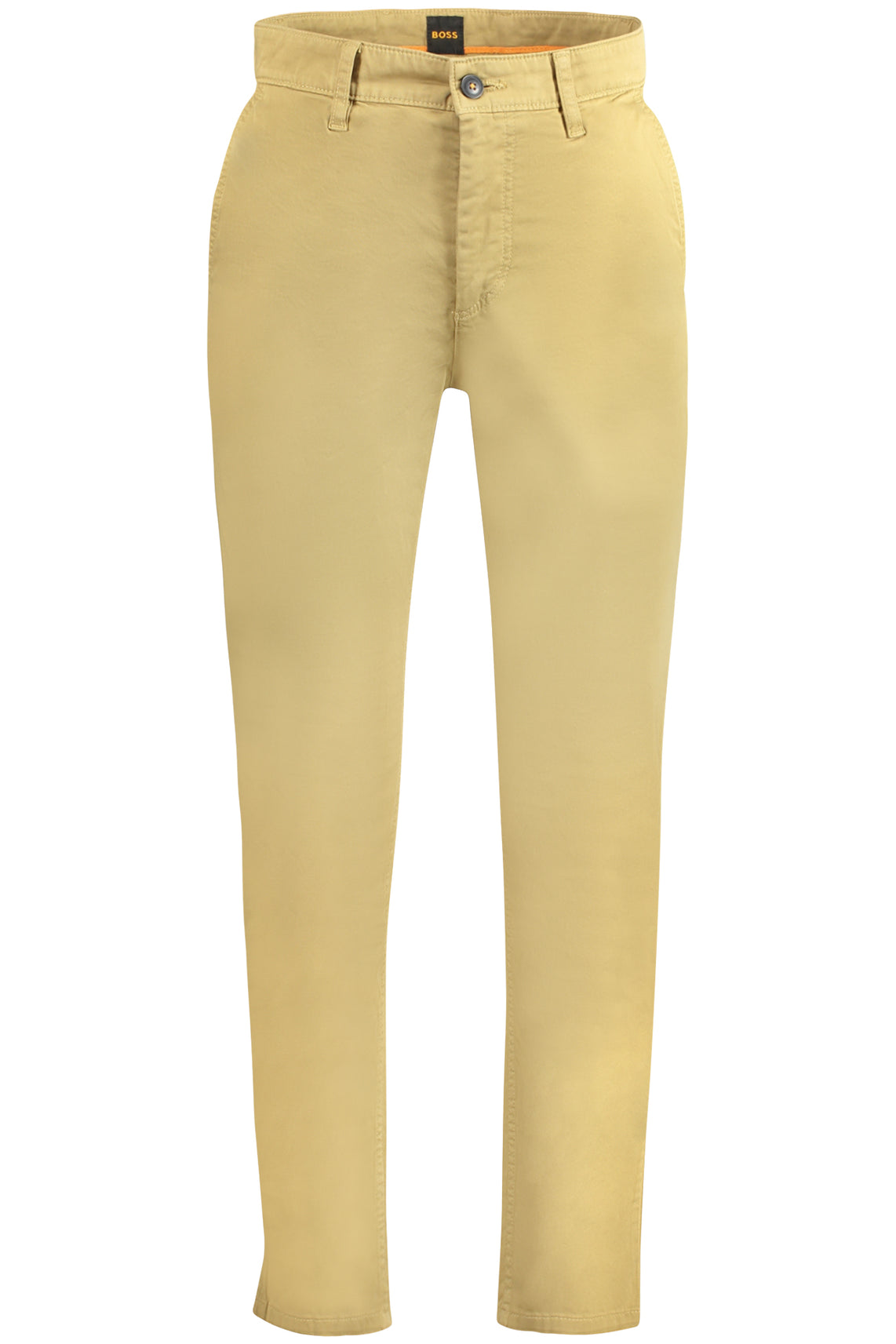 BOSS HUGO BOSS MEN'S GREEN TROUSERS - Marrone