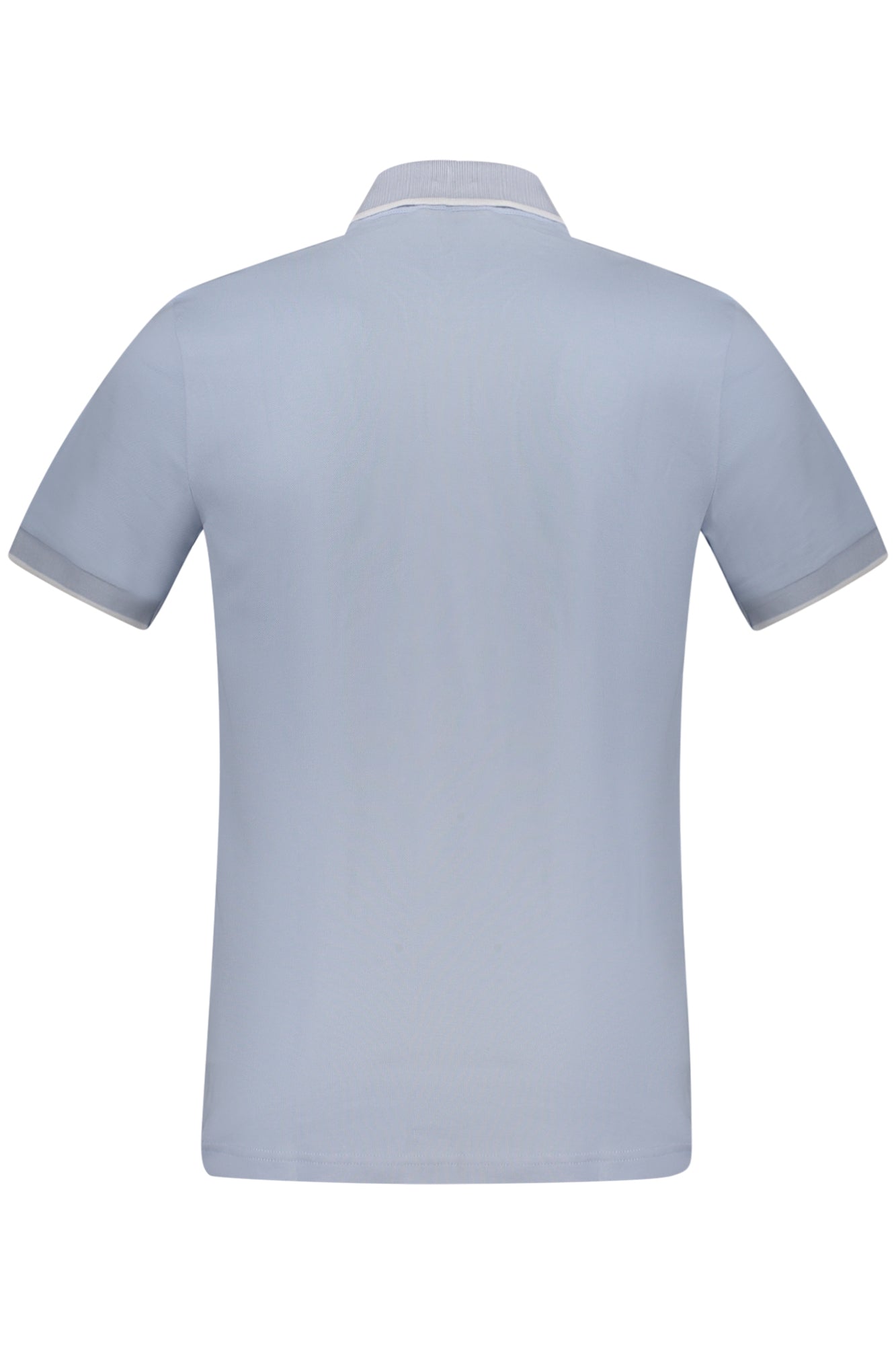 Polo maniche corte uomo azzurro