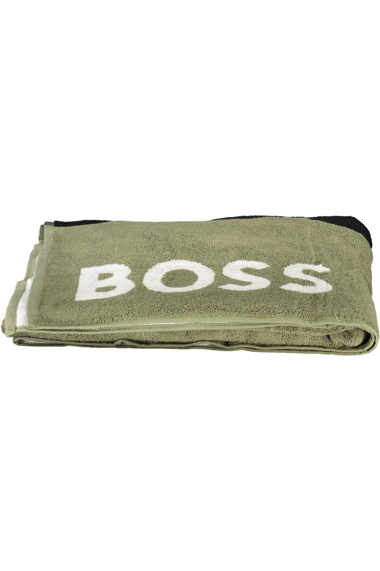 Hugo men's beach towel green