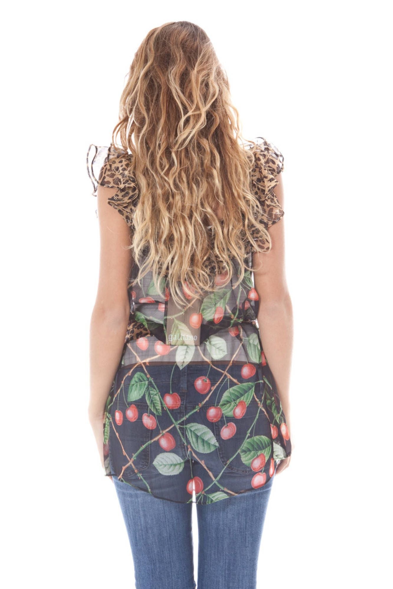 Short sleeve shirt woman black