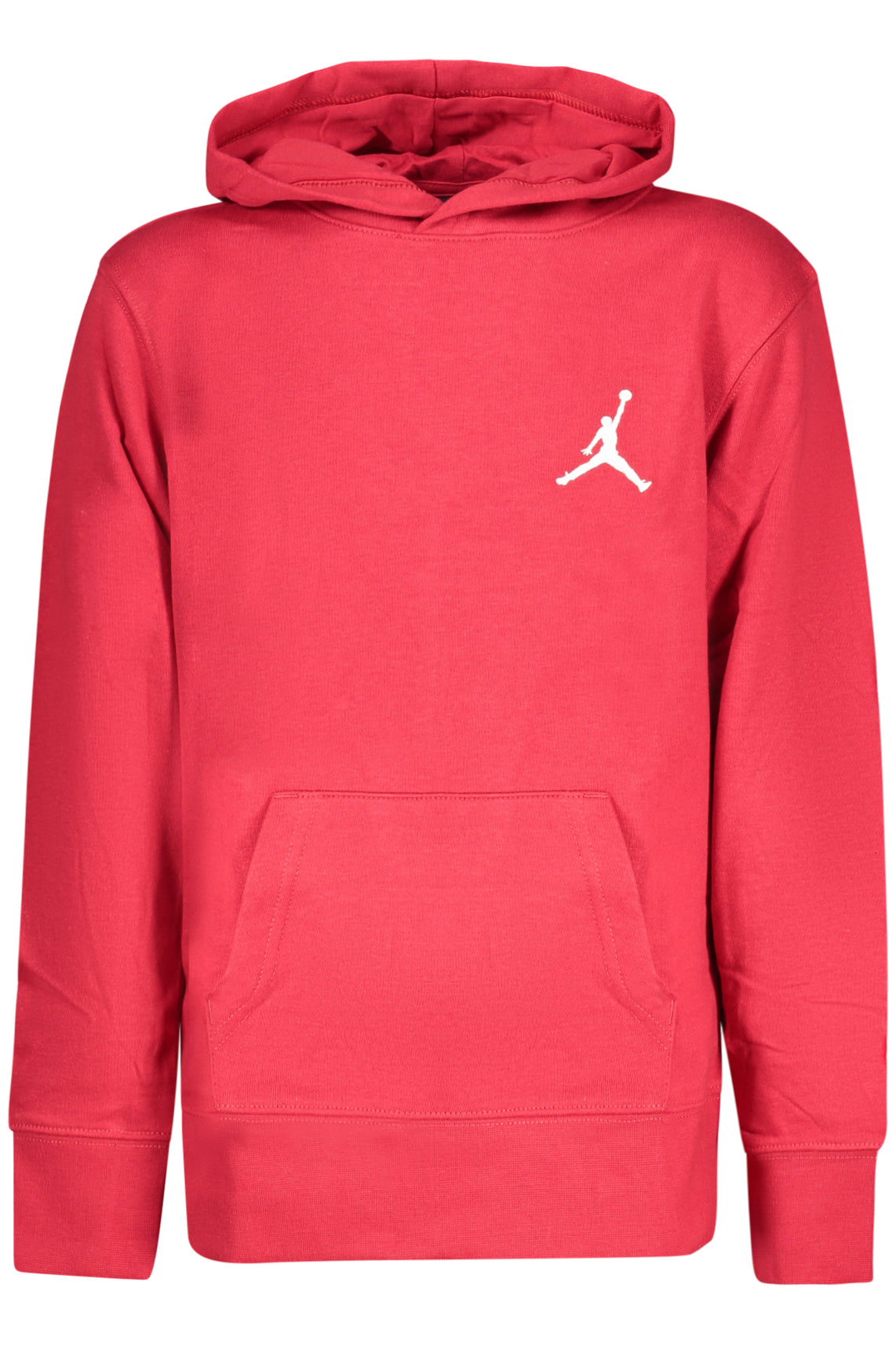 JORDAN JORDAN RED ZIP-UP SWEATSHIRT FOR KIDS - Rosso