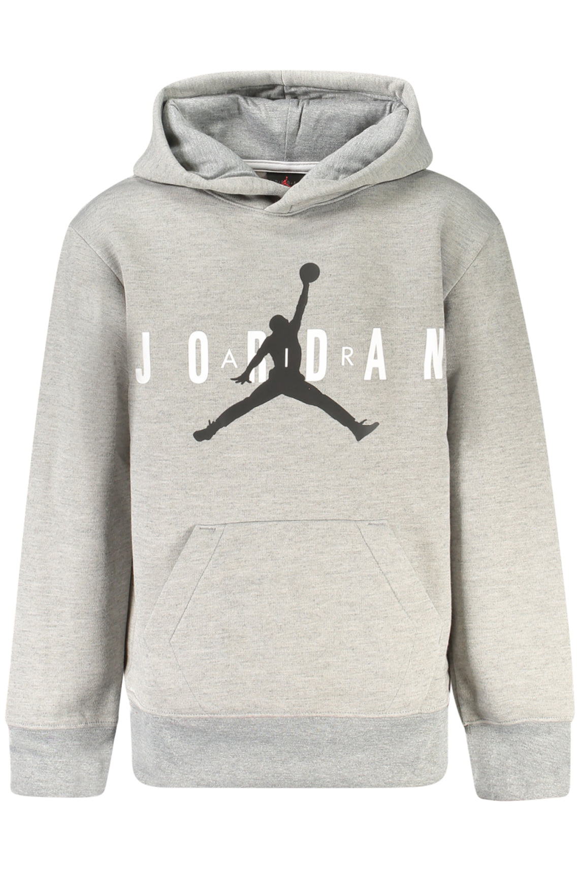 JORDAN JORDAN MEN'S BLACK ZIP-UP SWEATSHIRT - Grigio