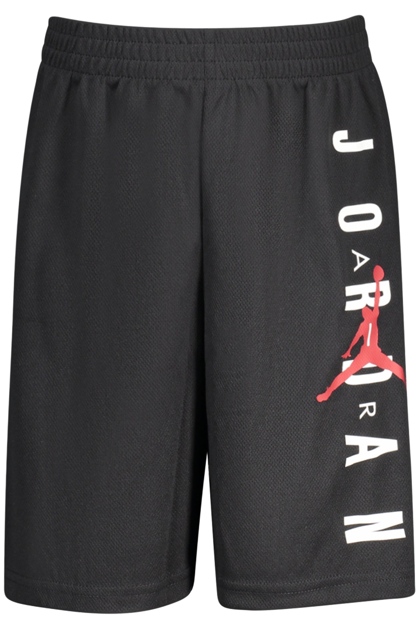 JORDAN JORDAN BLACK SHORT PANTS FOR KIDS - Nero