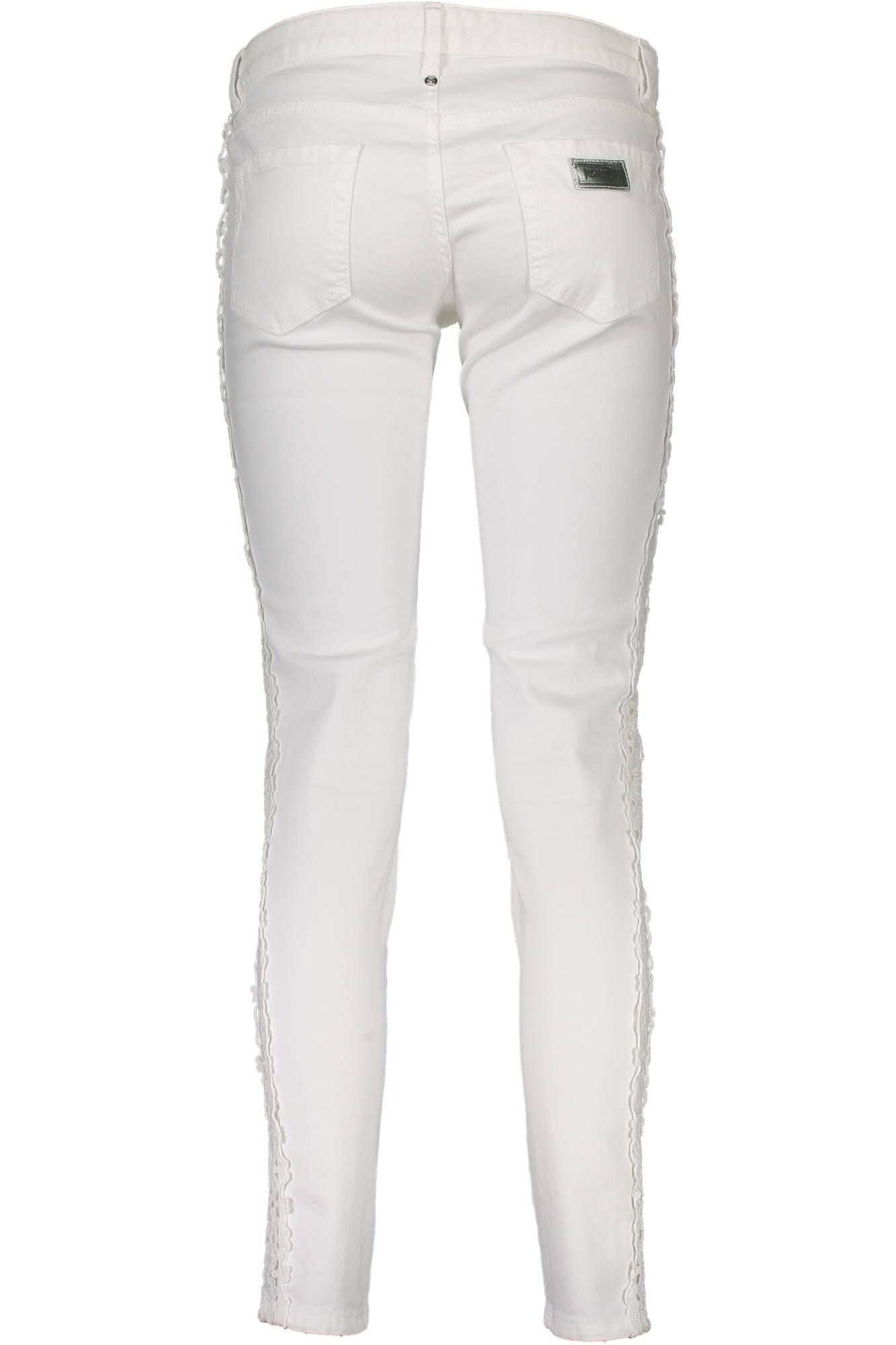 Women's white trousers