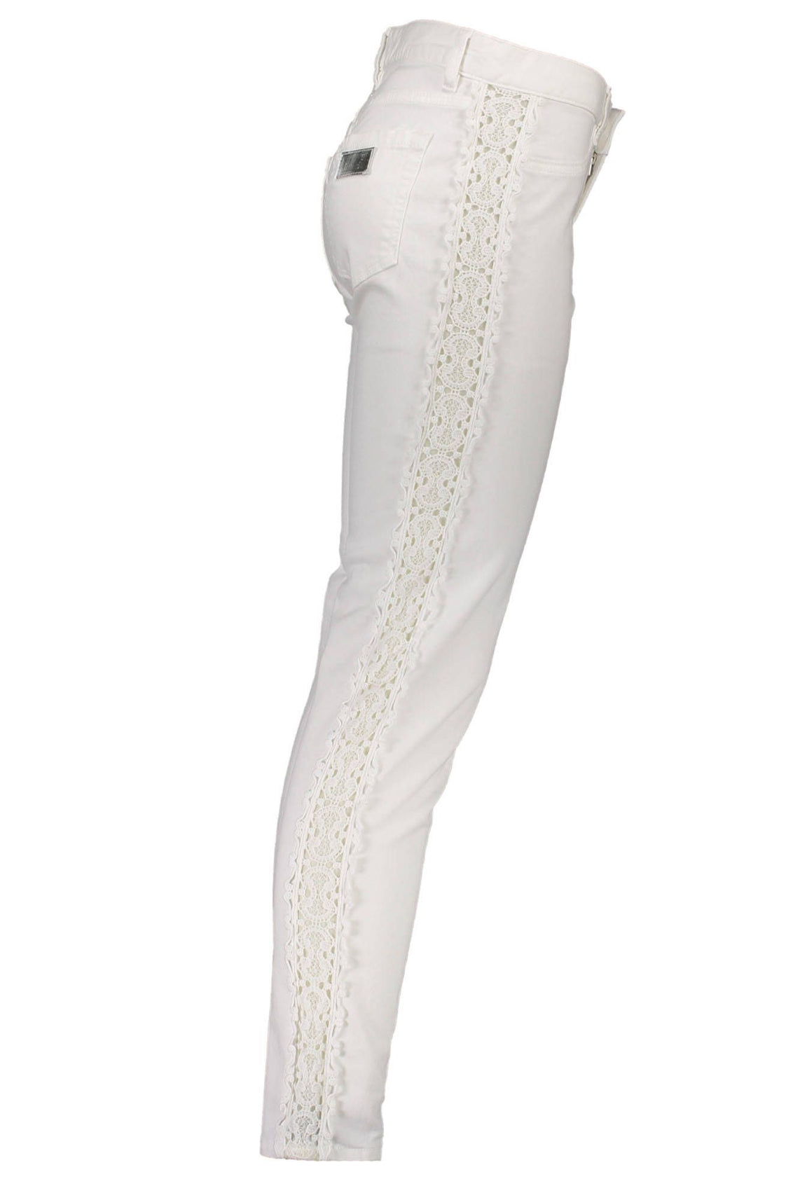 Women's white trousers