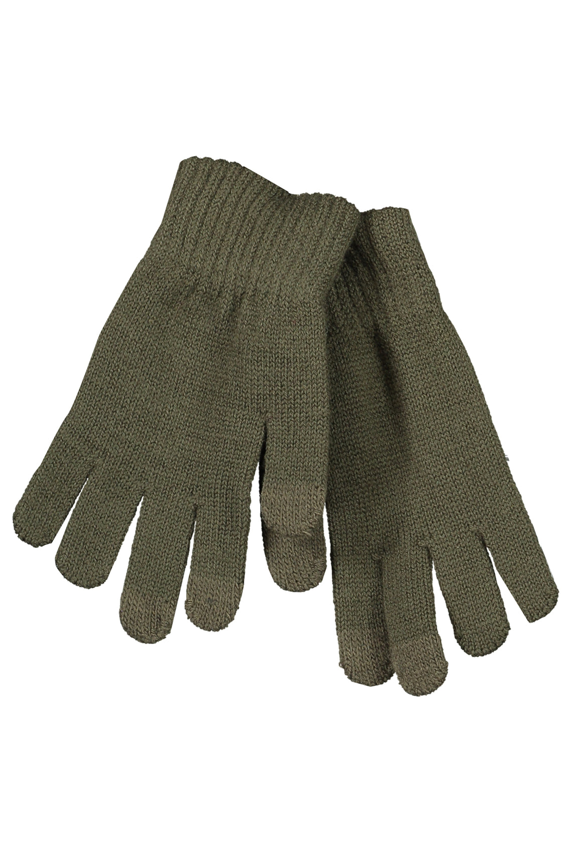 Green men's gloves