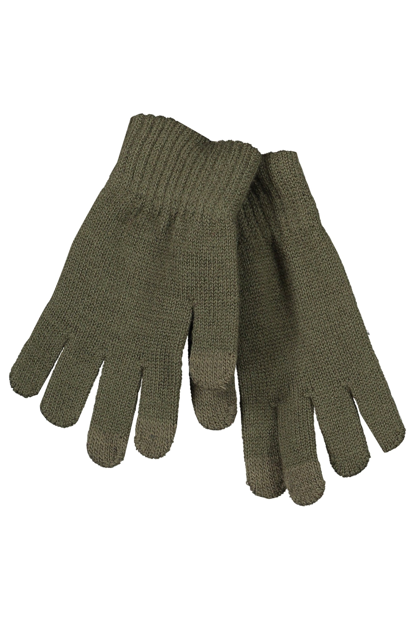 Green men's gloves
