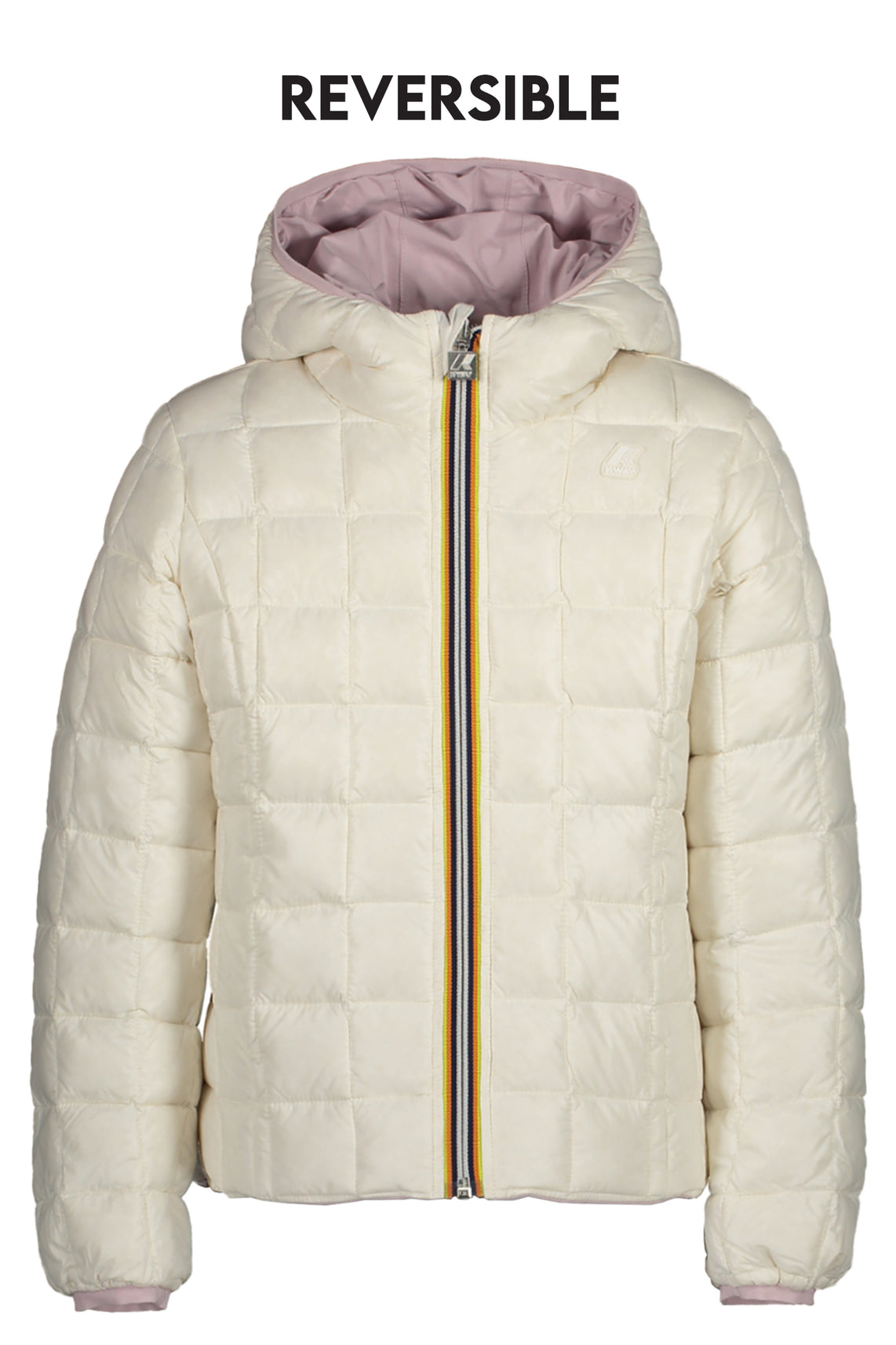 Pink girl down jacket