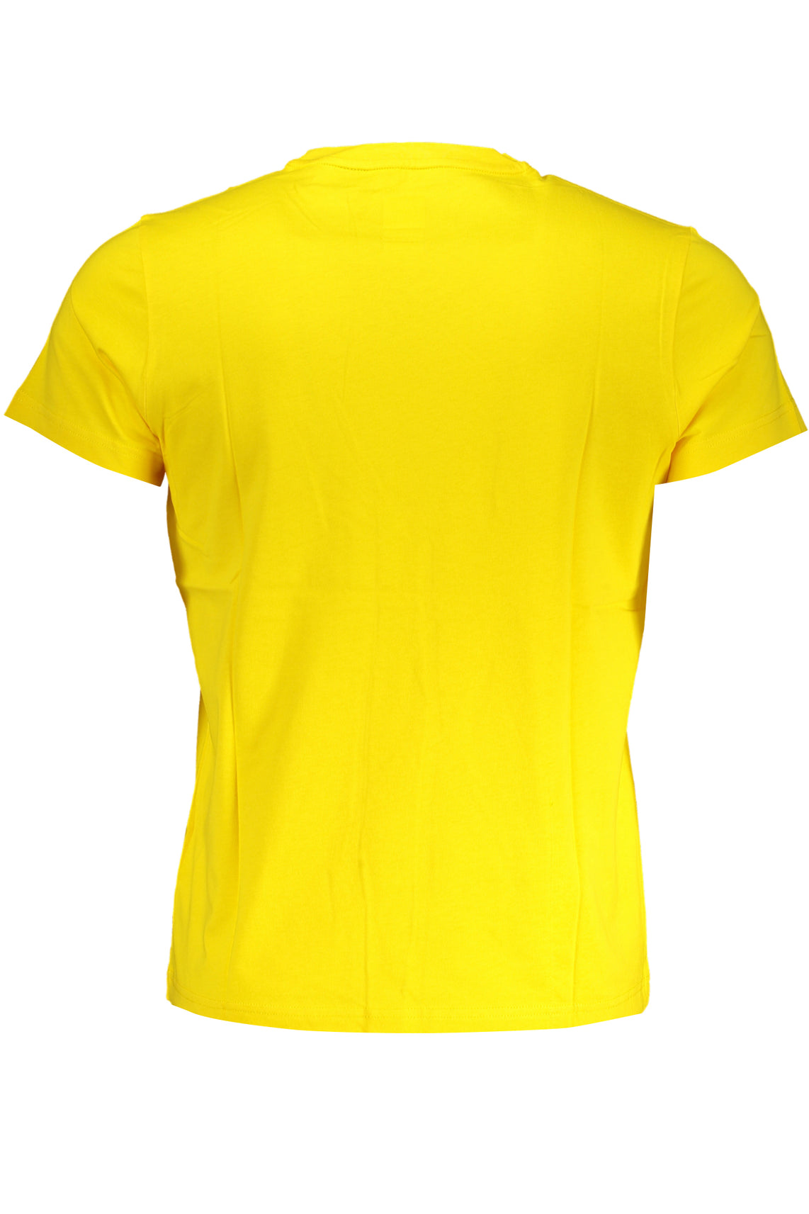 Yellow men's short sleeve t-shirt