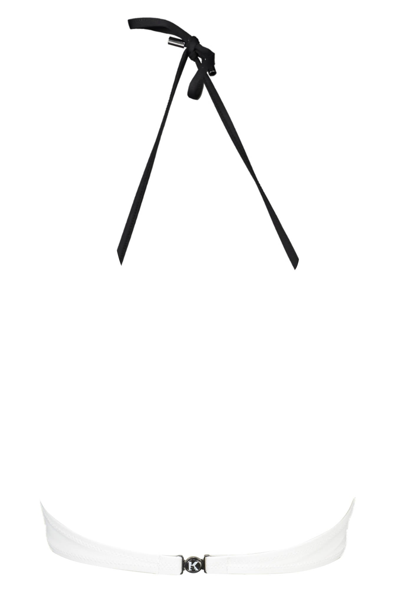 Swimsuit top woman white