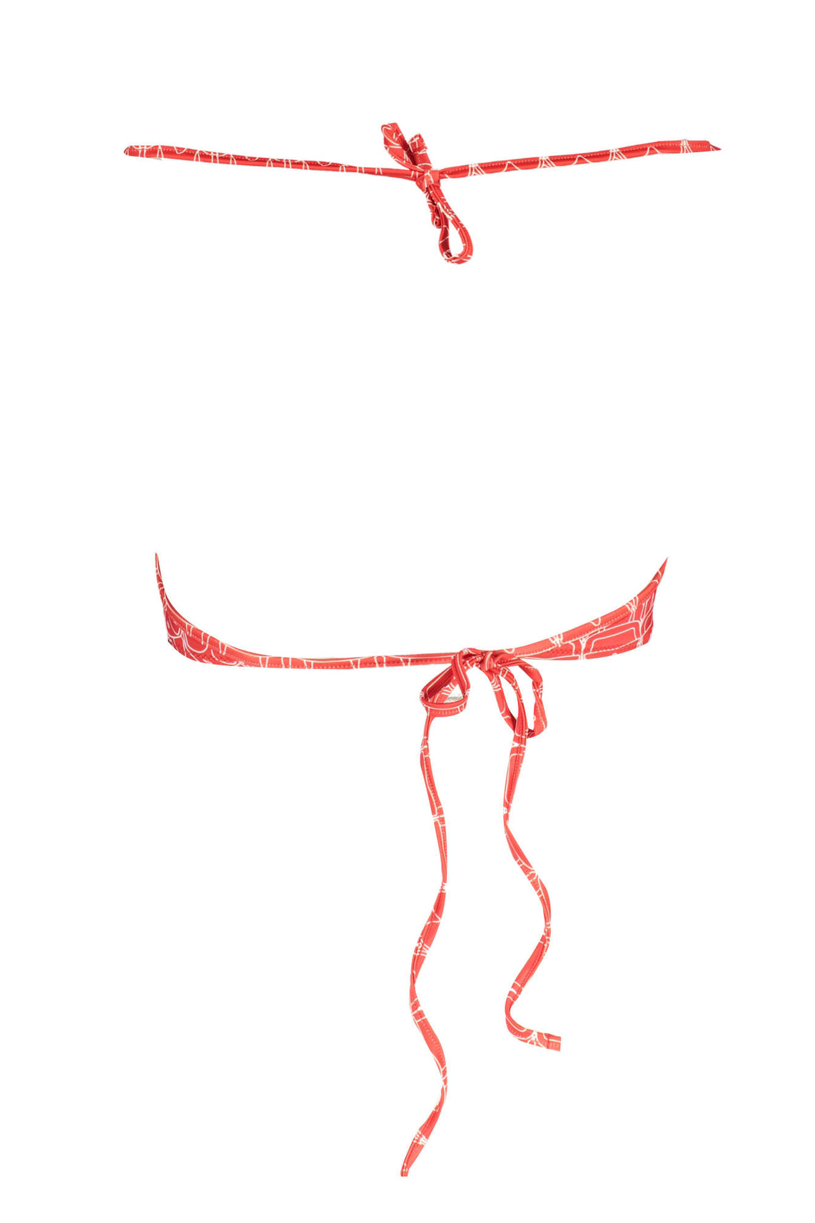 Top women's costume red