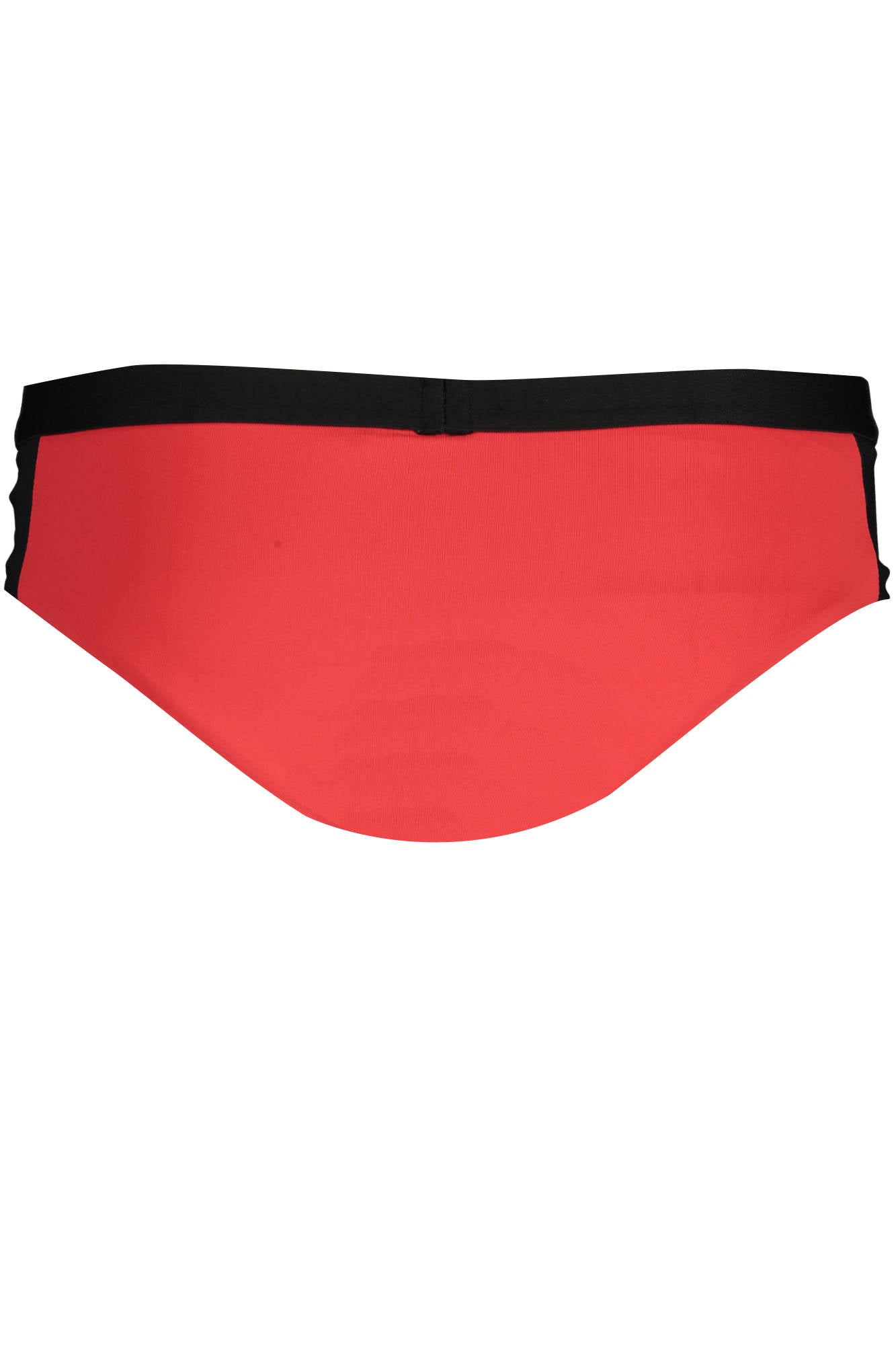 Swimsuit side bottom woman red