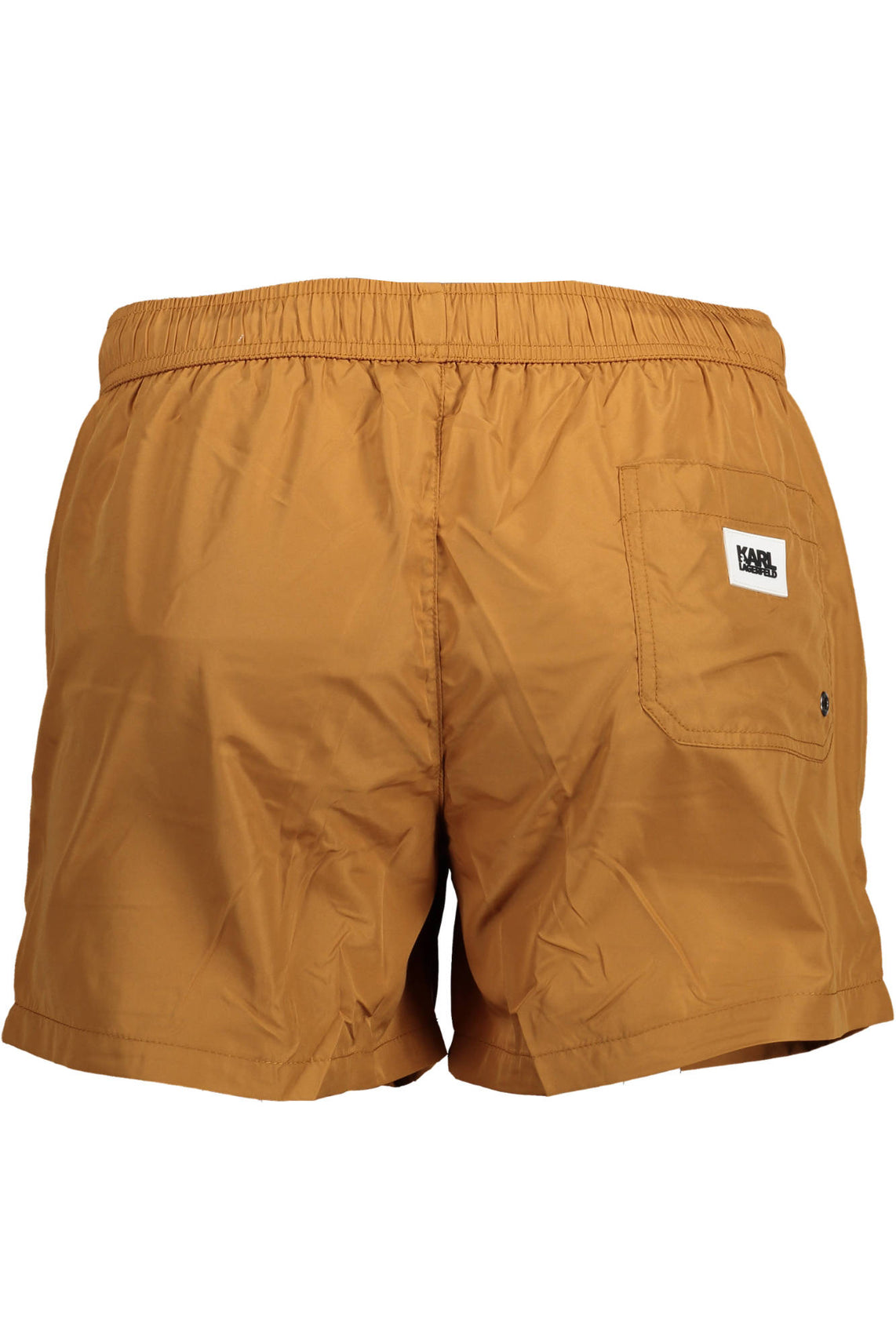 Swimsuit parts under man brown