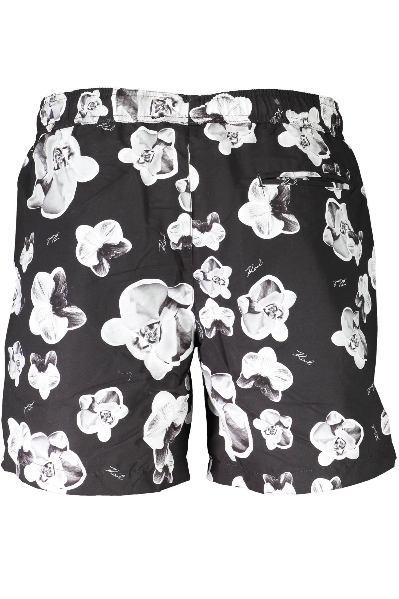 Costume parts under man black