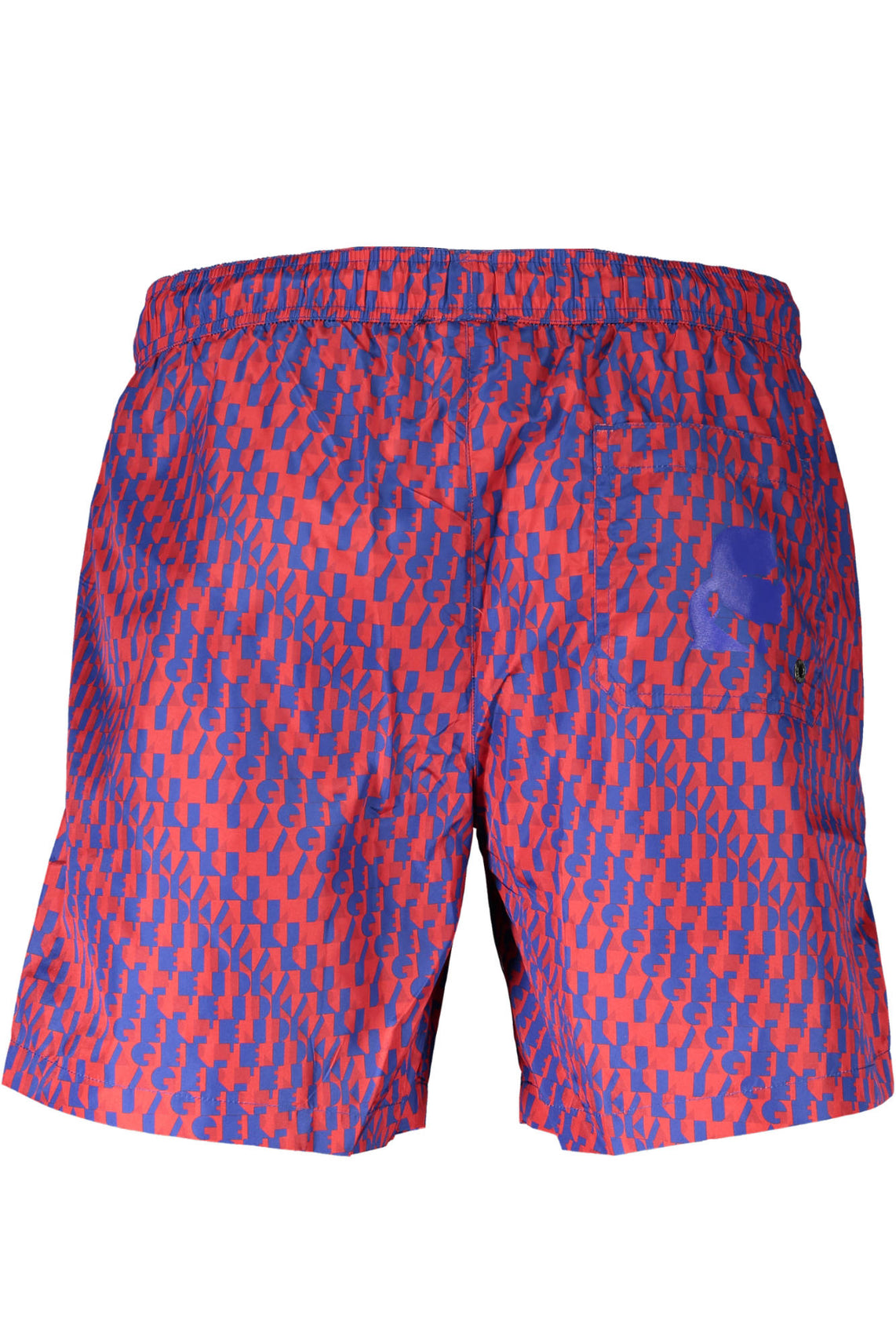 Costume parts under man red