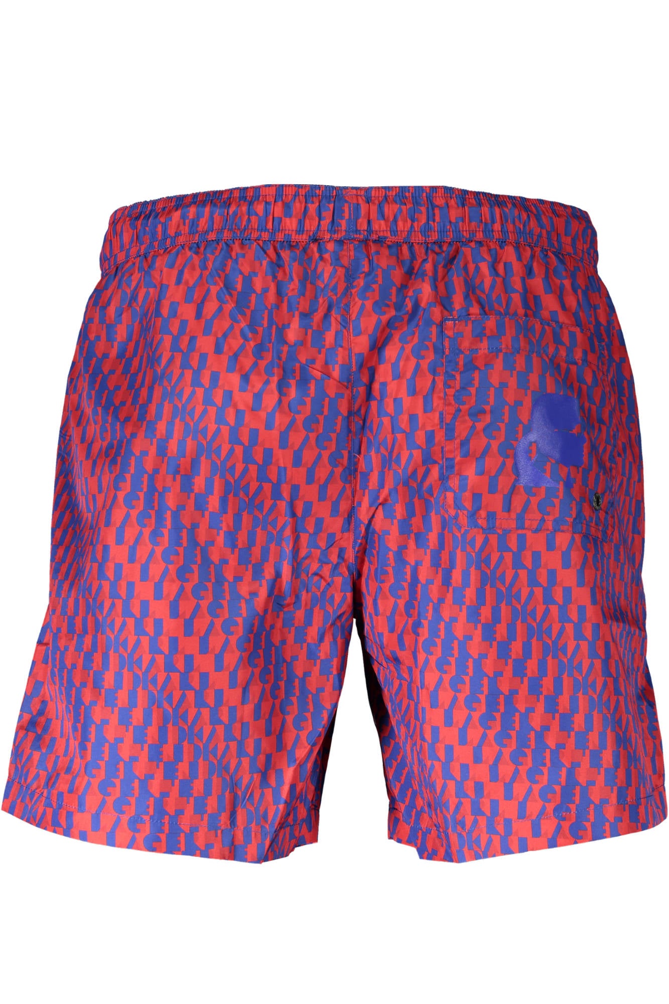 Costume parts under man red