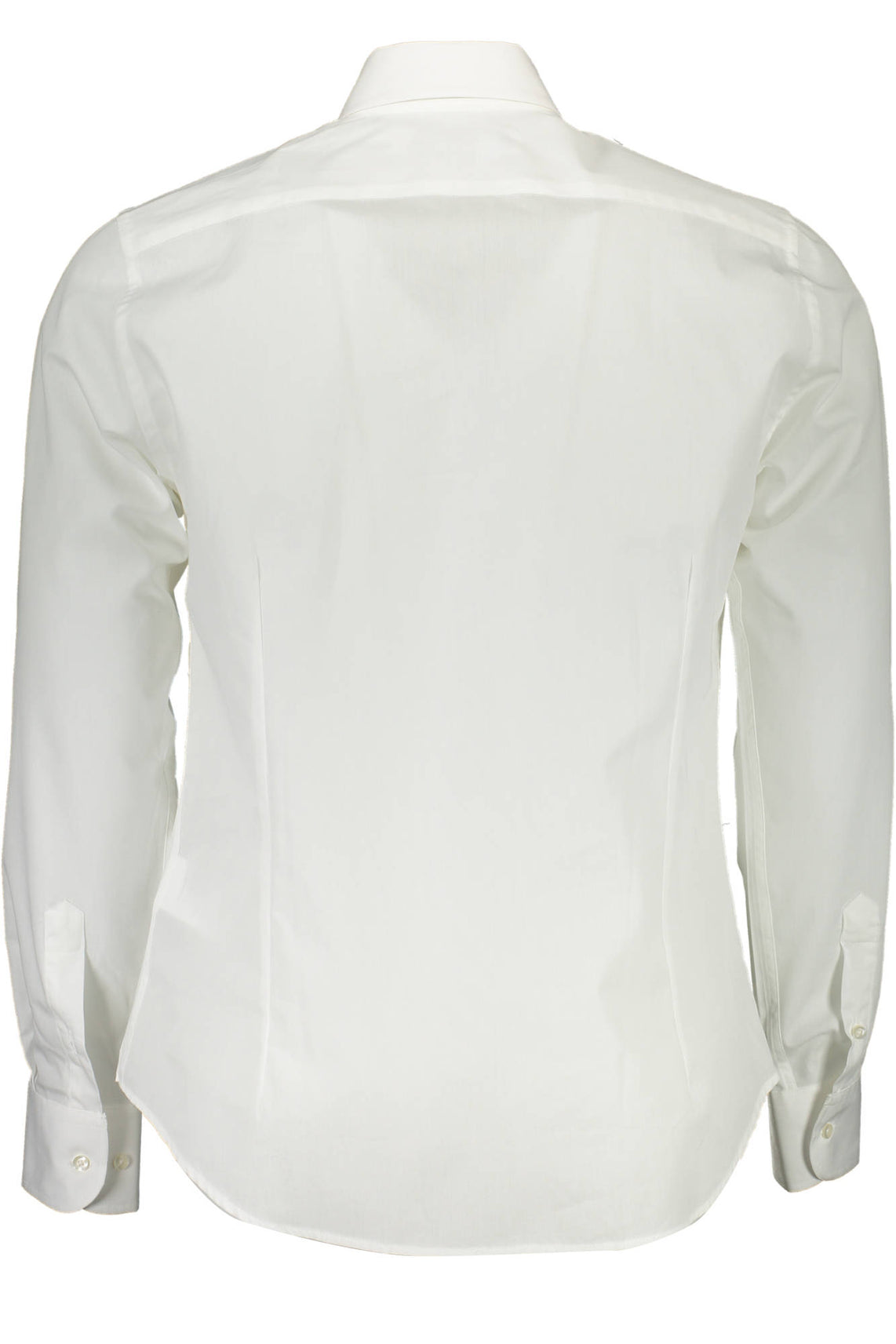 Men's white long sleeve shirt