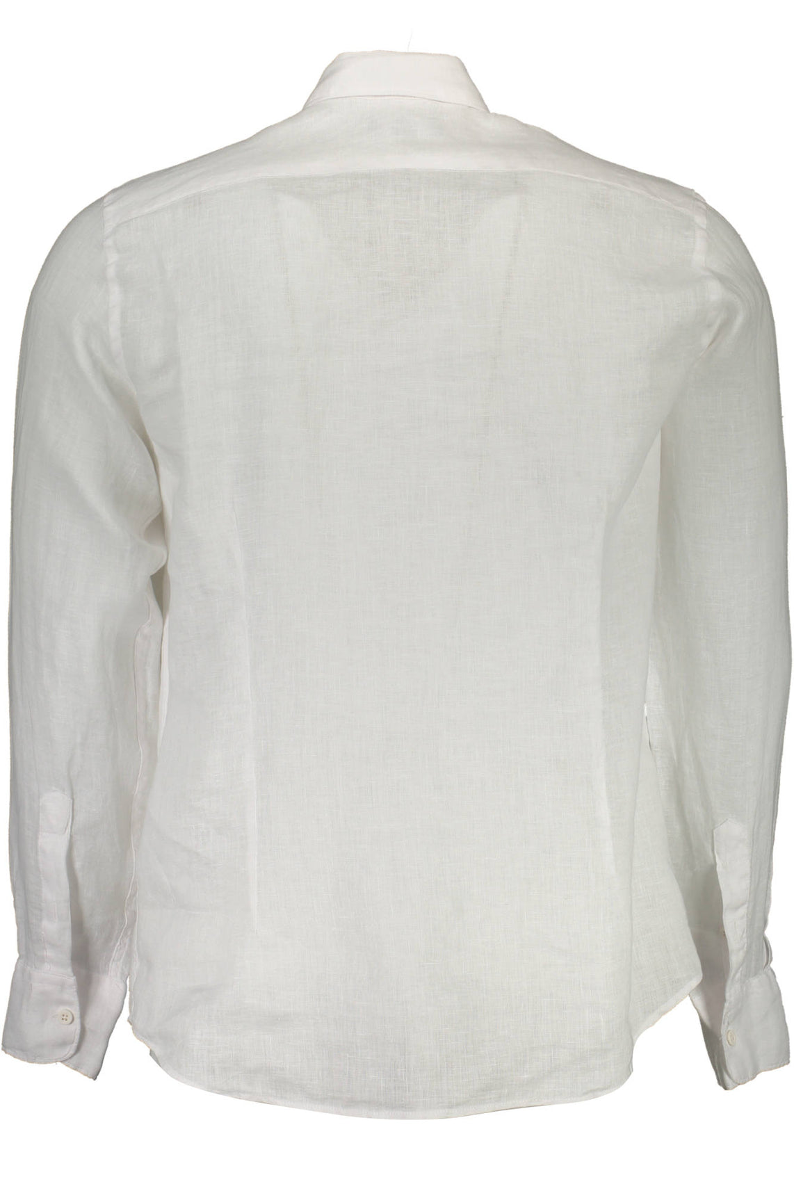 Men's white long sleeve shirt