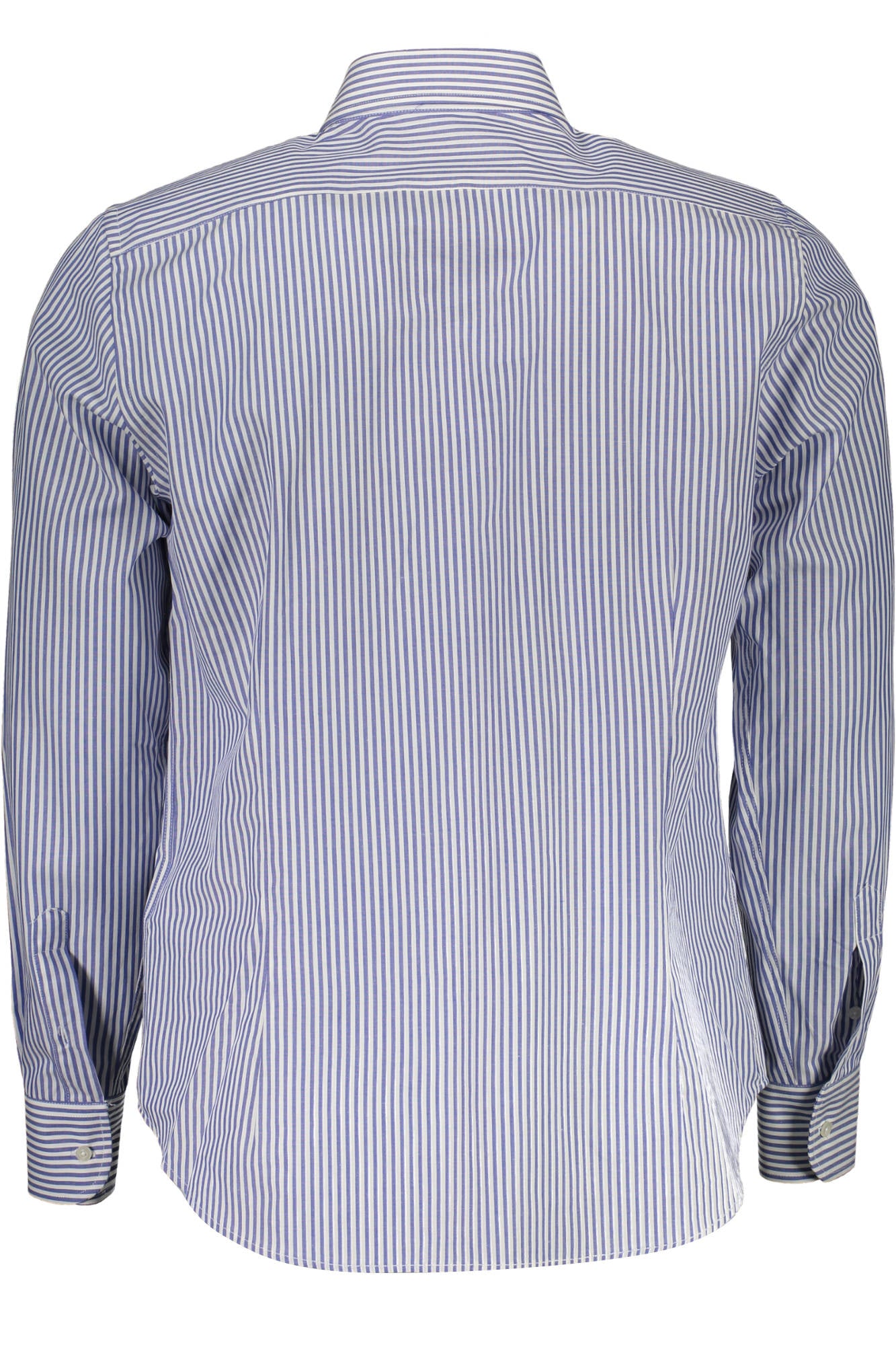 Men's blue long sleeve shirt