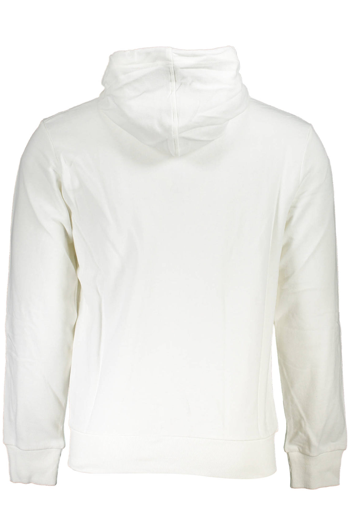 Men's white zipped sweatshirt