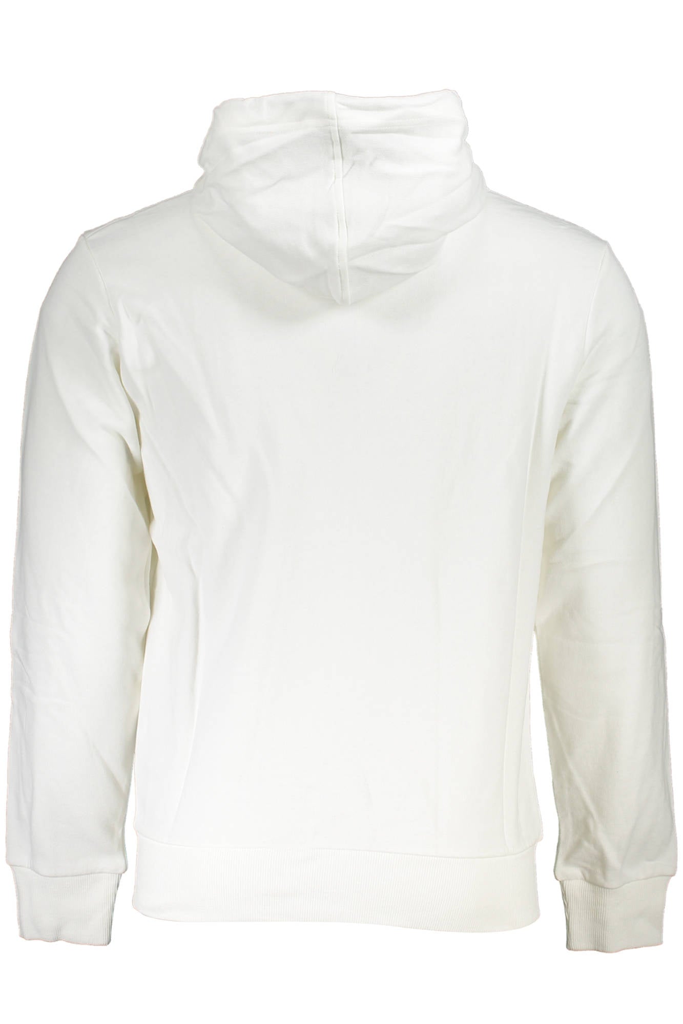 Men's white zip sweatshirt