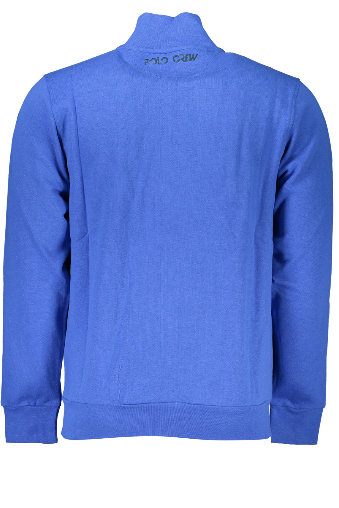 Men's blue zip sweatshirt