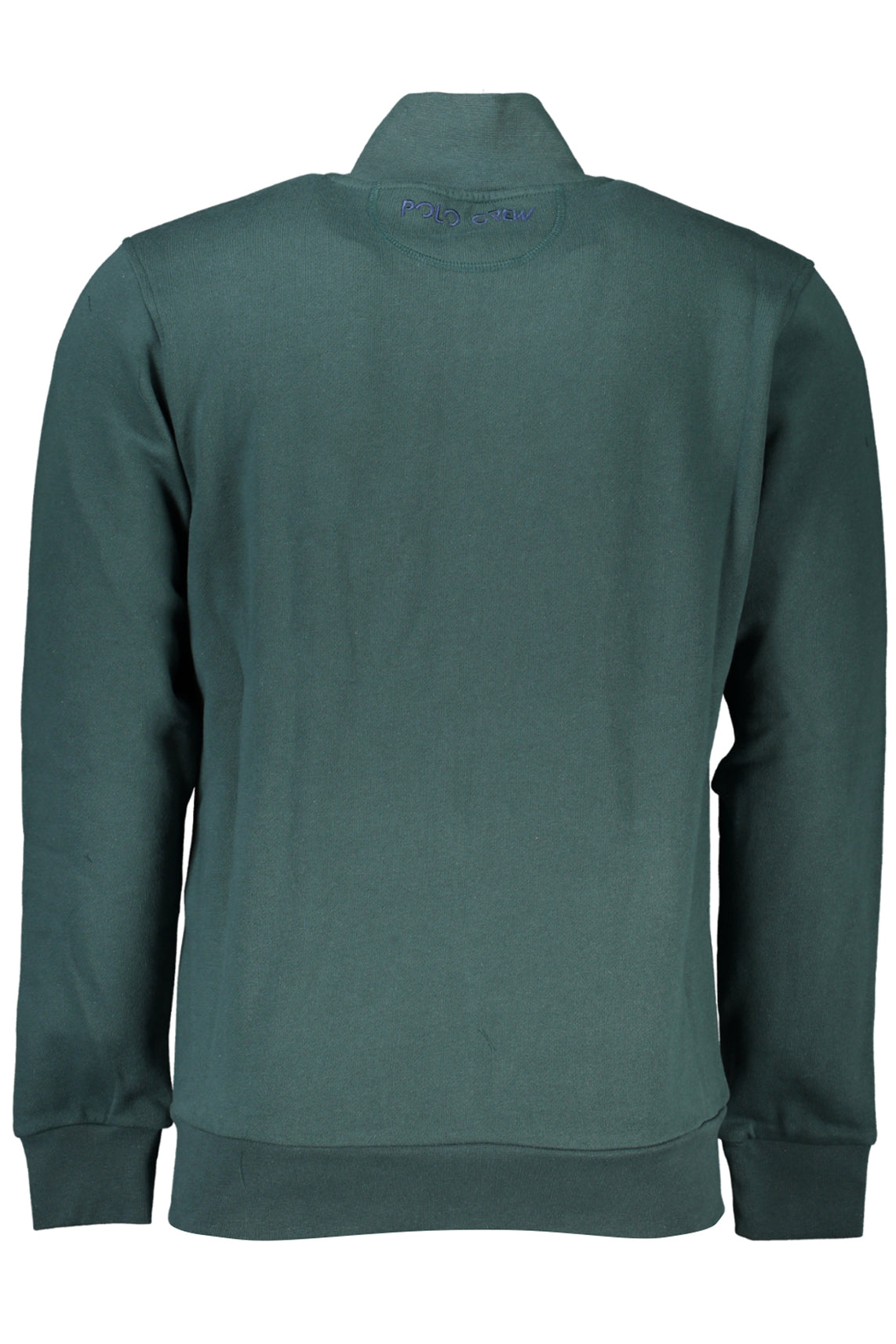 Men's green zip sweatshirt